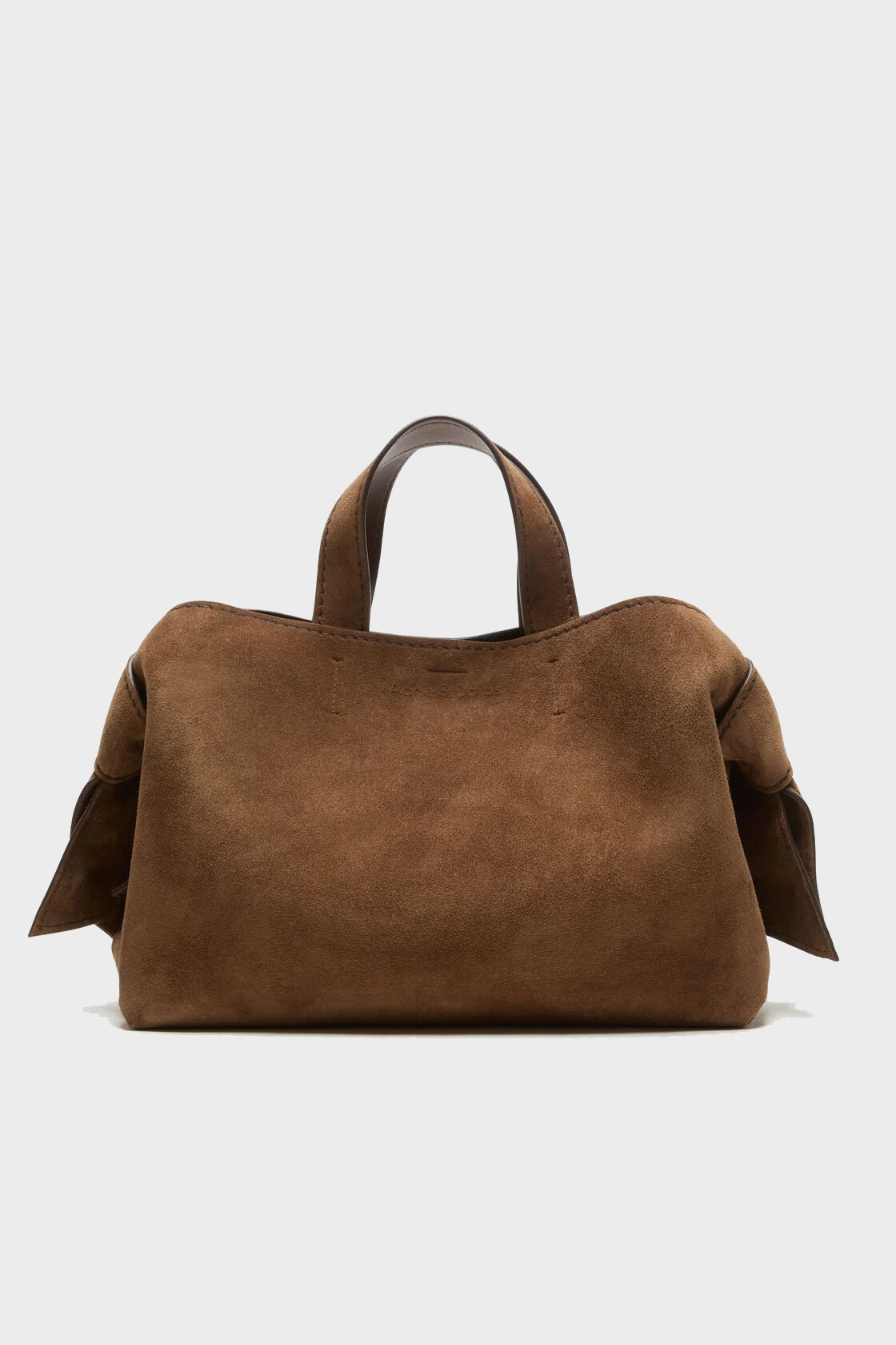 ACNE STUDIOS Musubi Tote Bag in Cognac Brown