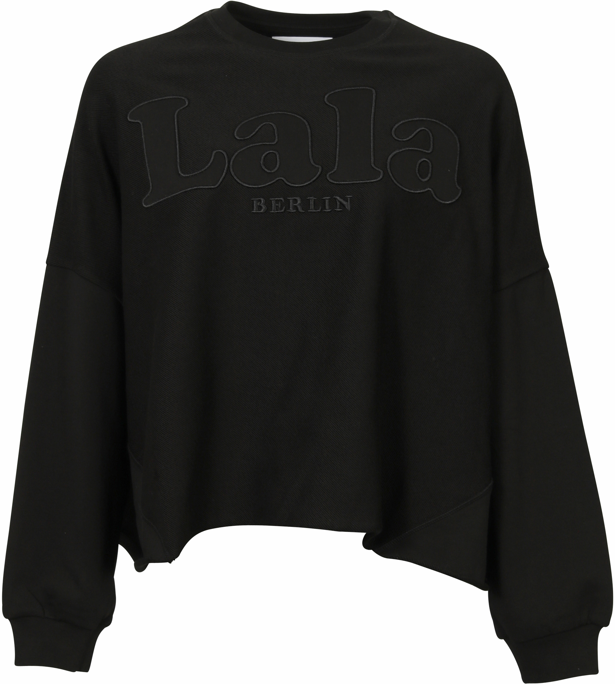 Lala Berlin Sweatshirt Black Patched