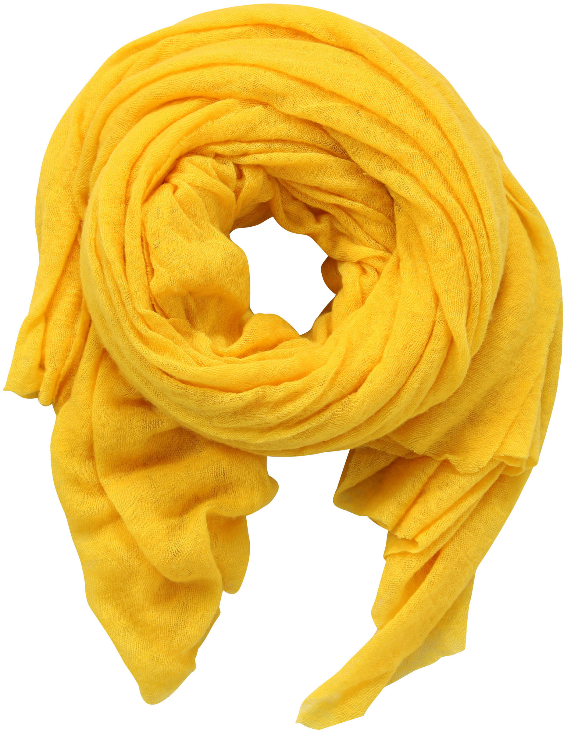 PIN1876 Cashmere Scarf Yellow