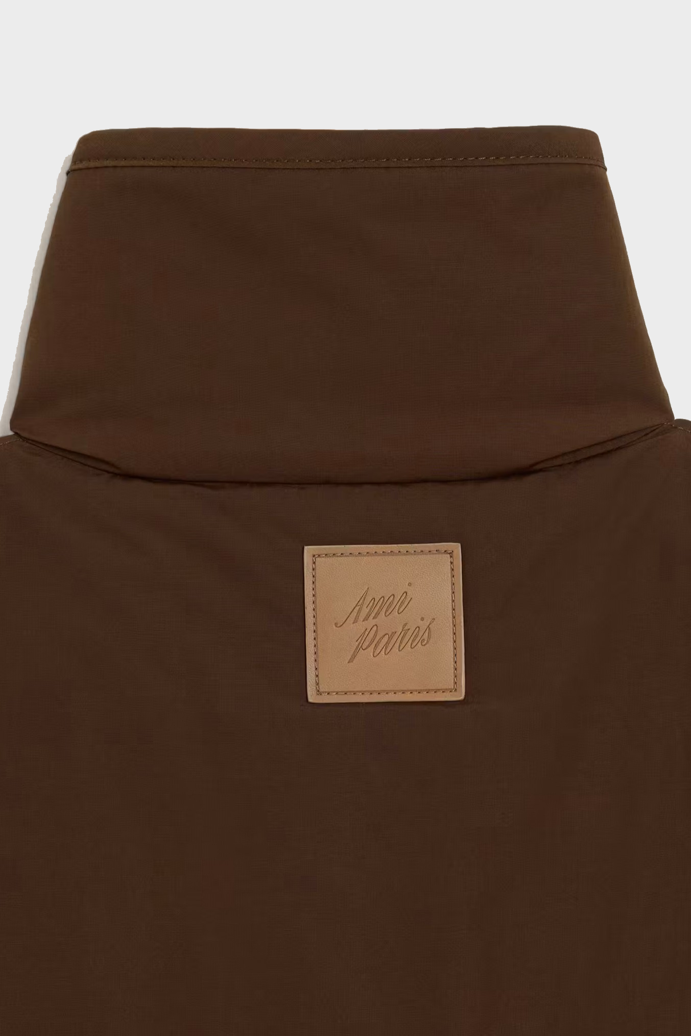 AMI PARIS Teddy Jacket in Mastic Beige