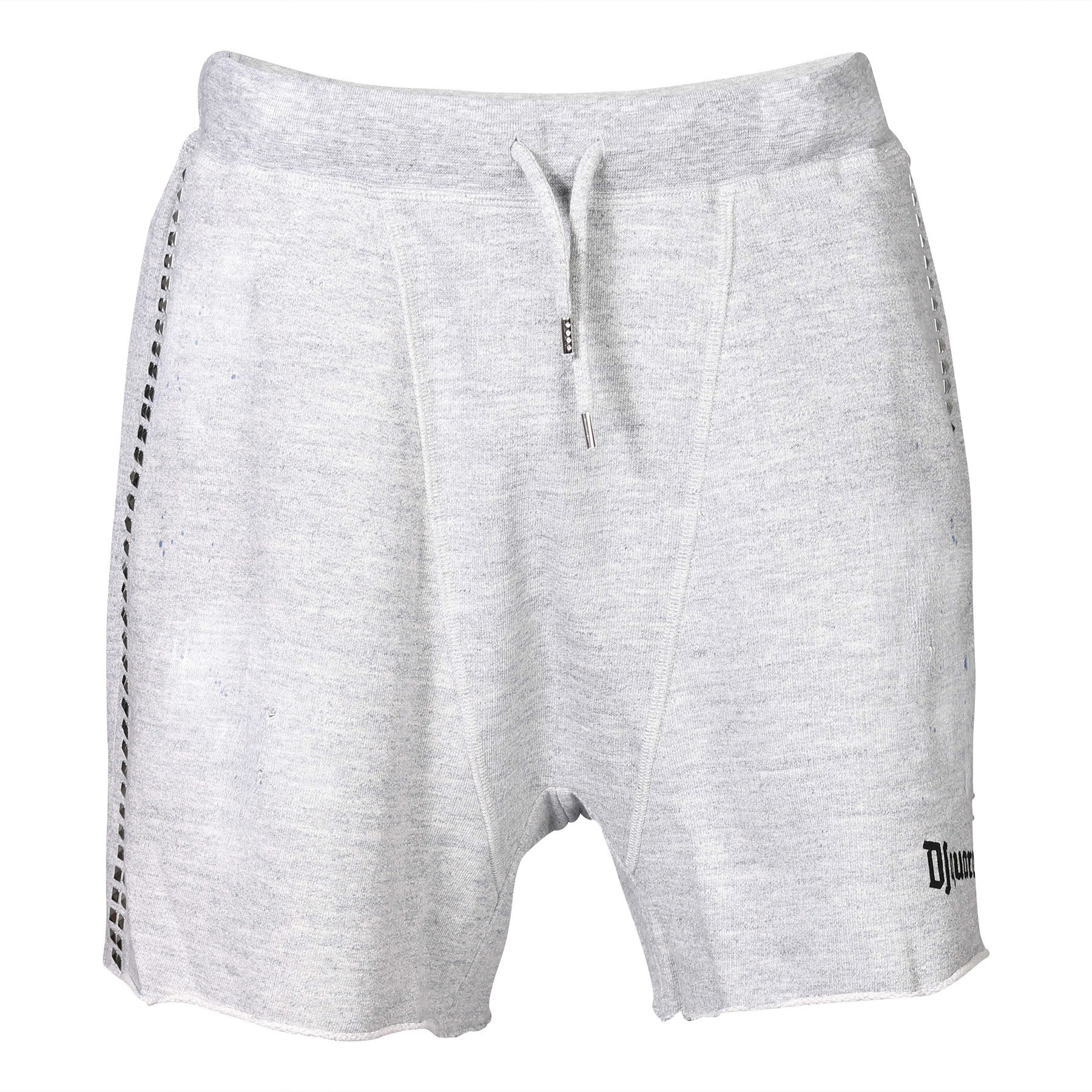 DSQUARED2 Goth Sweatshorts in Light Grey Melange