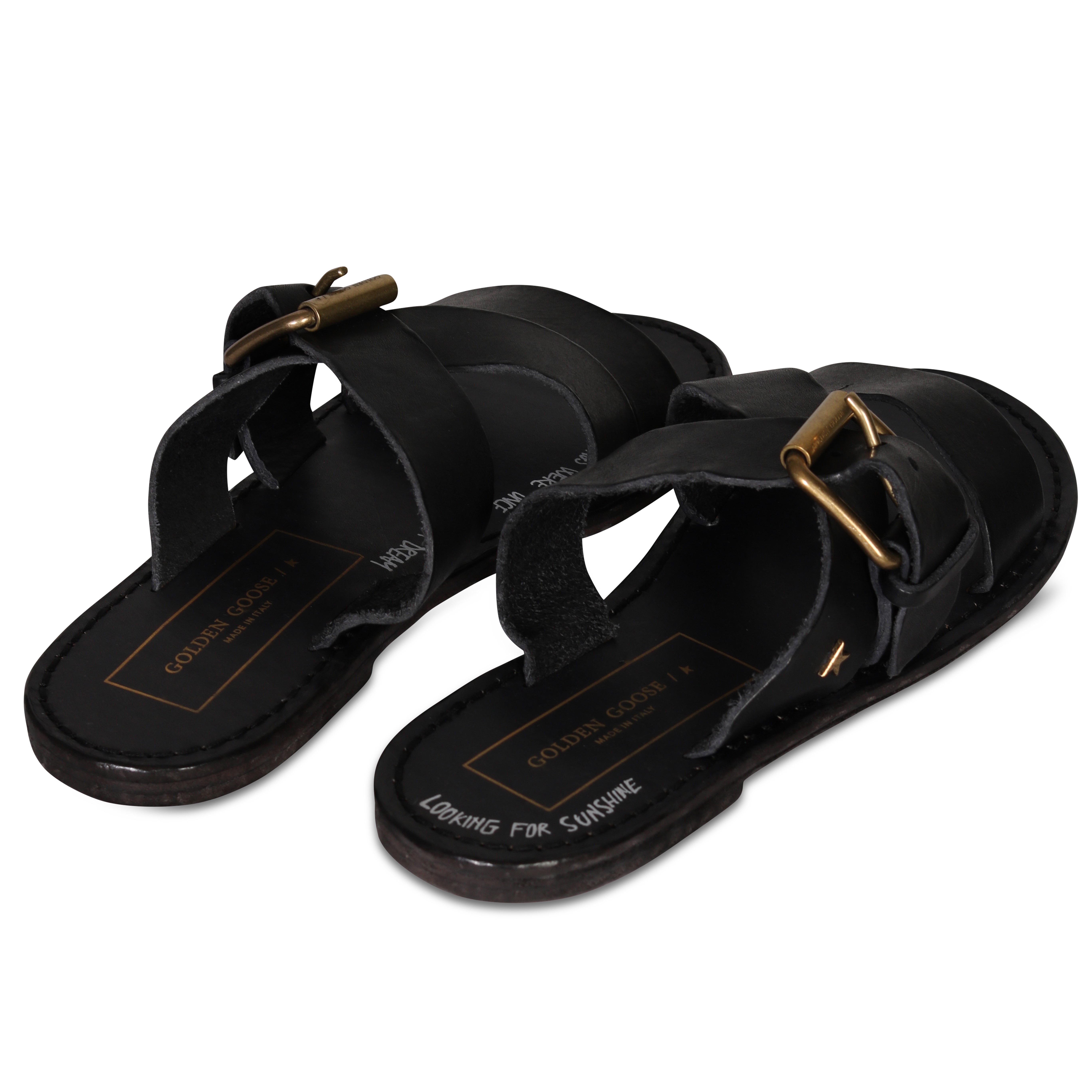 Golden Goose Sandals Margaret in Black 36