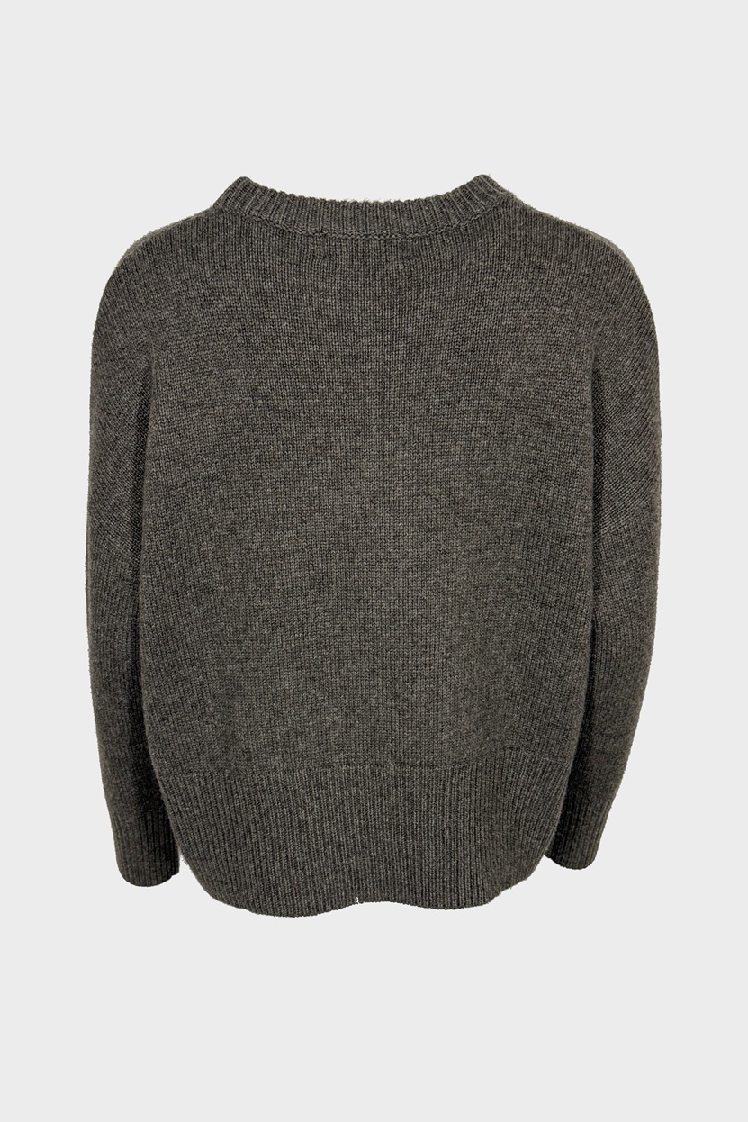 FLONA Cashmere Roundneck Sweater Taupe