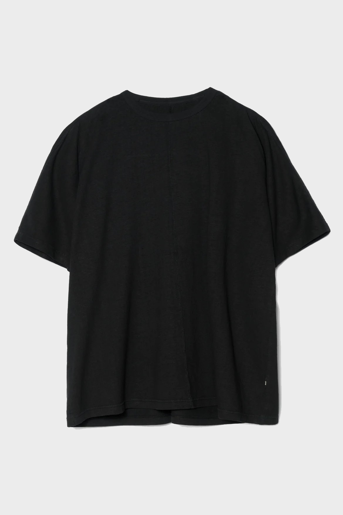 MAHARISHI 5234 Hemp Cross Oversized T-Shirt in Black