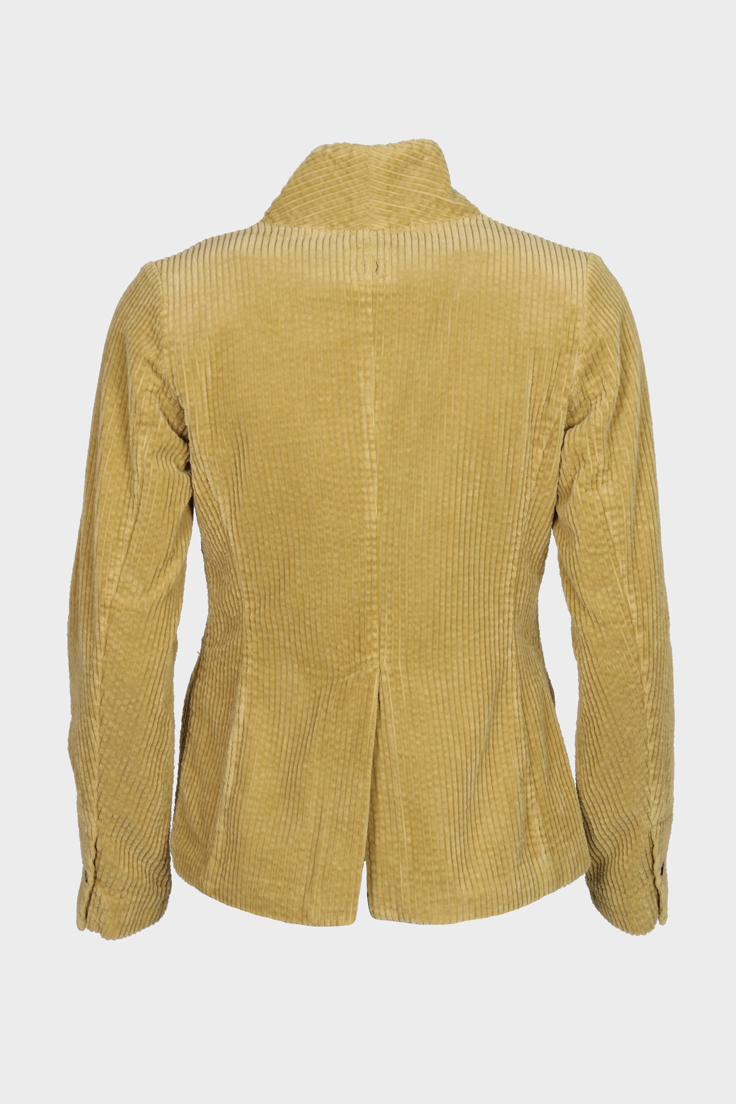 HANNES ROETHER Corduroy Jacket in Mustard