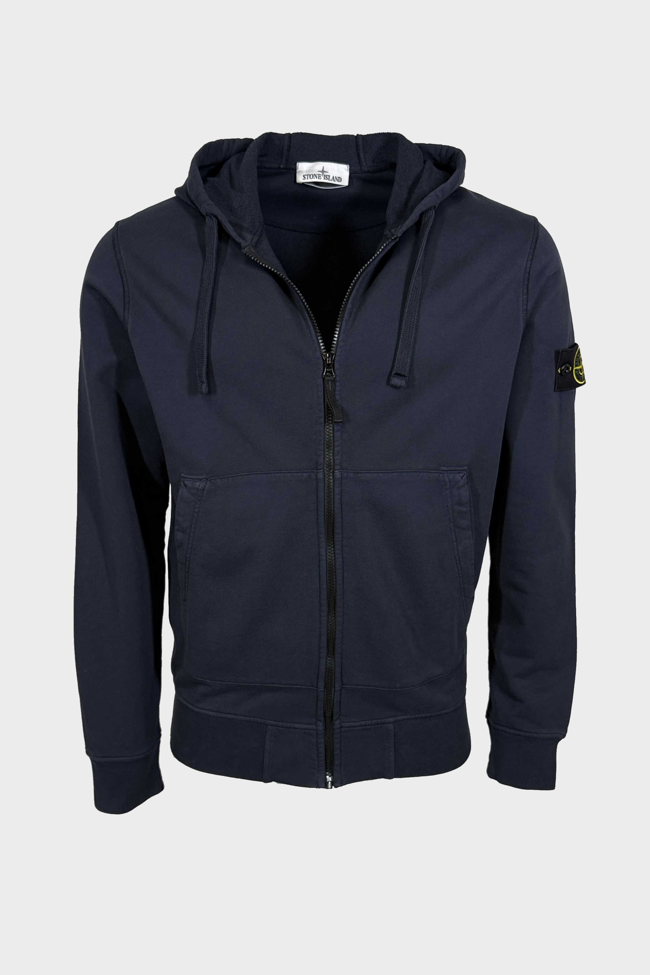 STONE ISLAND Zip Hoodie in Navy 3XL