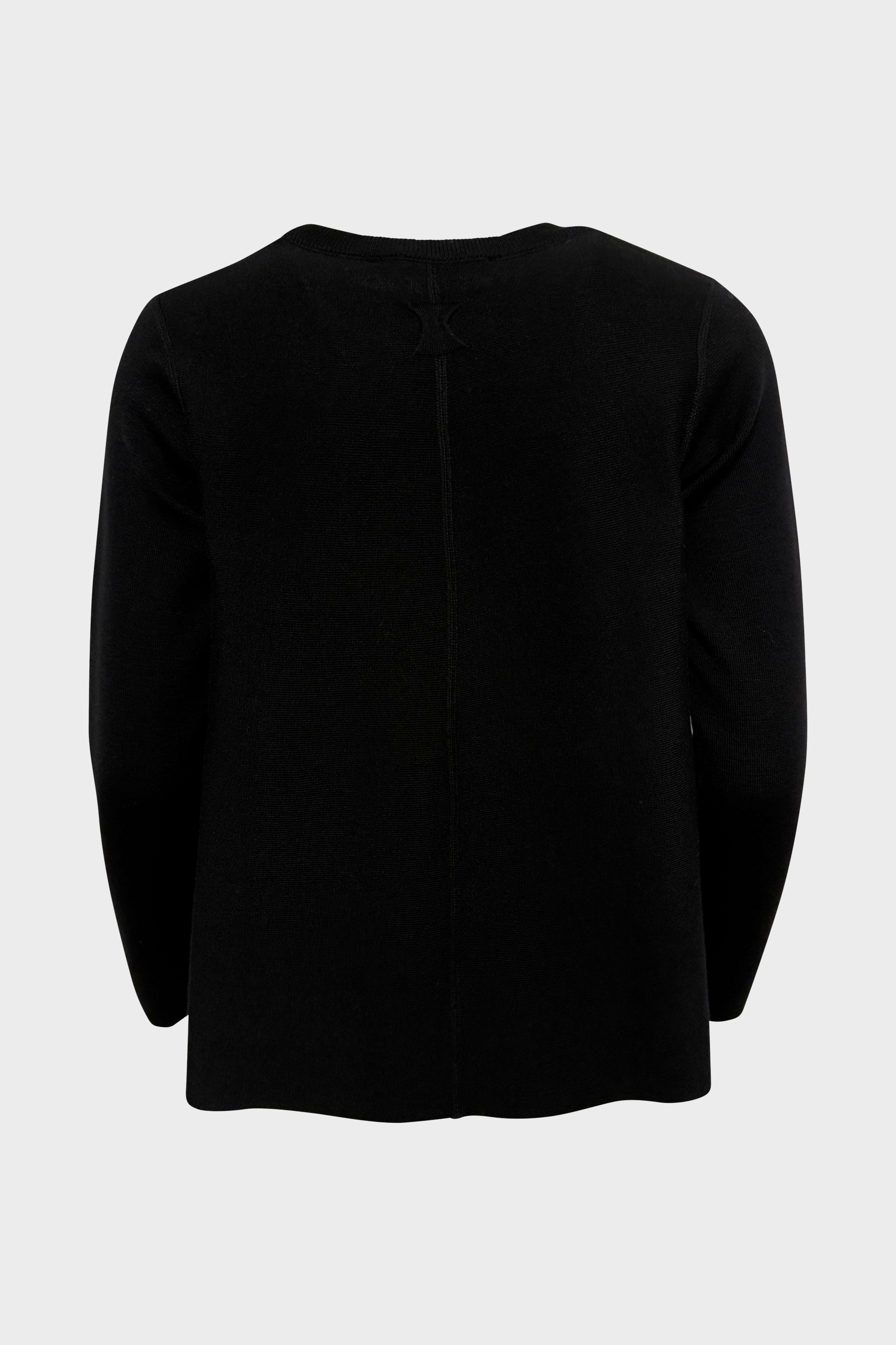 HANNES ROETHER Pullover in Black