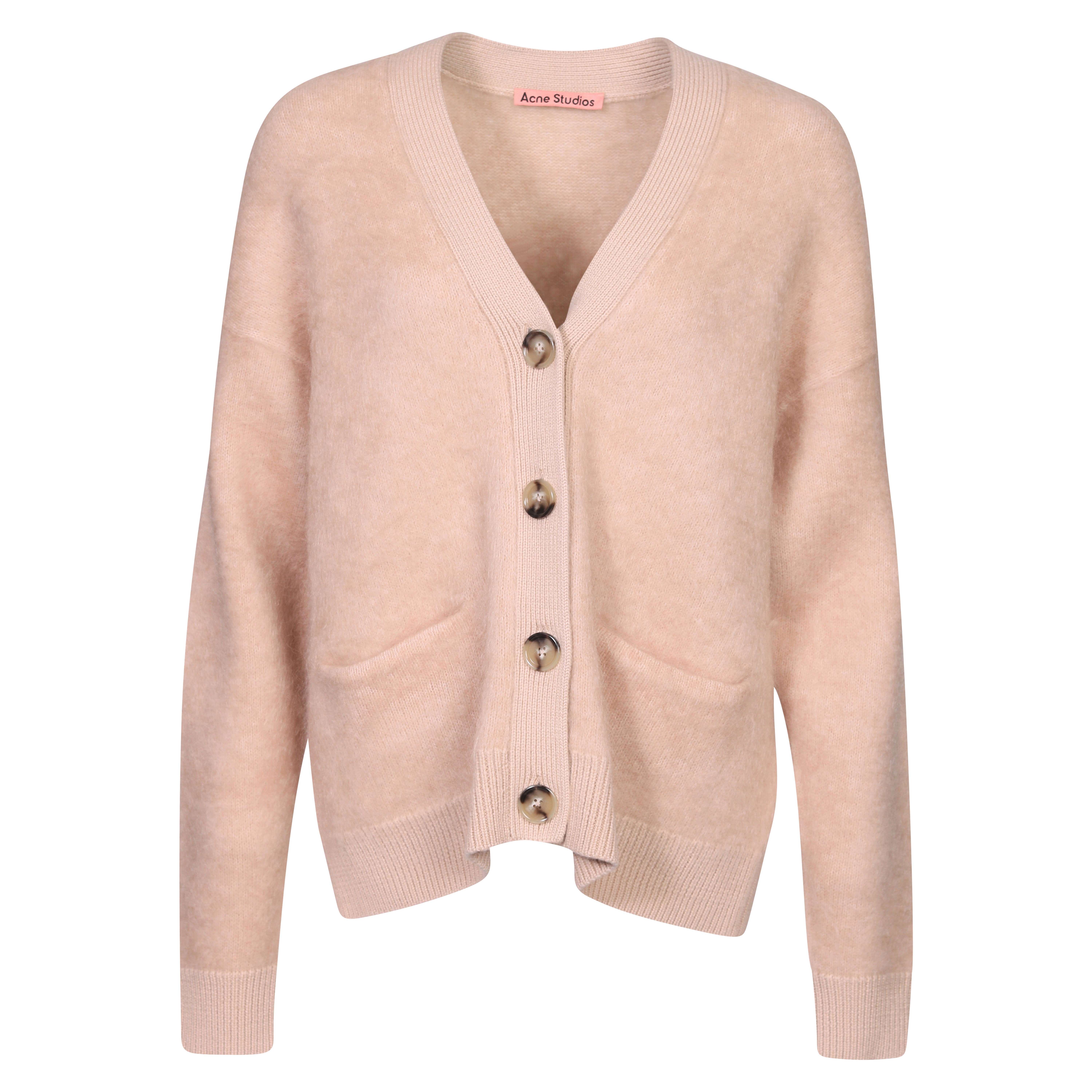 Acne Studios Knit Cardigan in Warm Beige