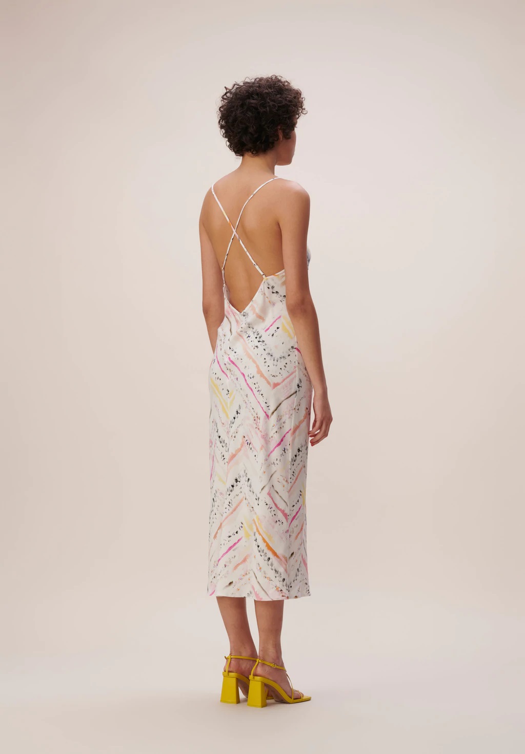 Lala Berlin Dress Dolora in Palm Beach