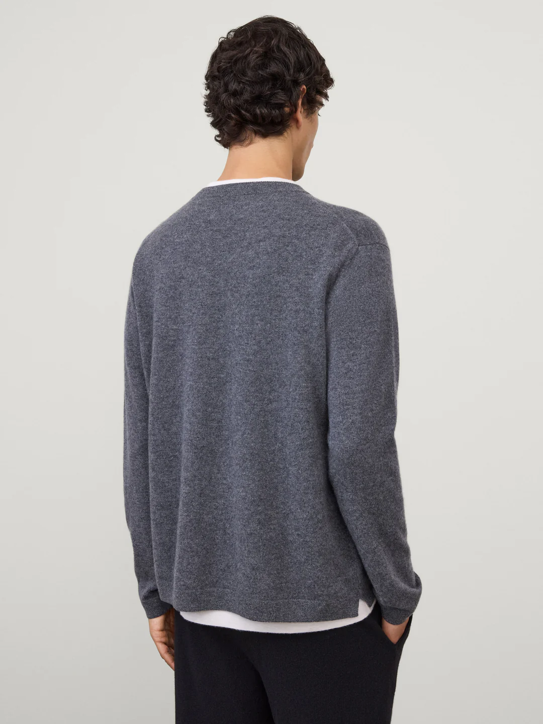 LISA YANG Cashmere Sweater in Graphite