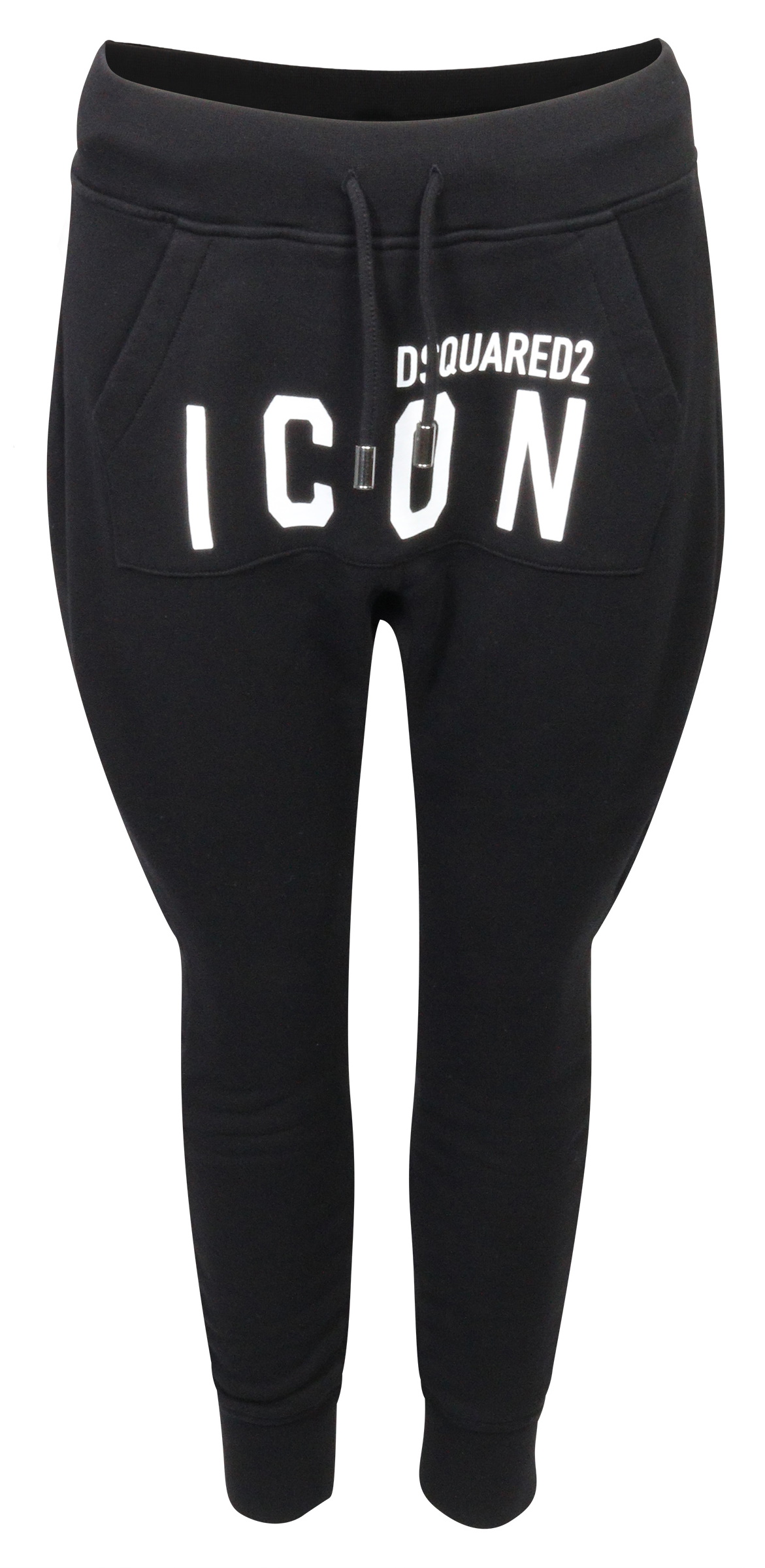 Dsquared Sweatpant Black Printed Dsquared Sweatpant Black Printed