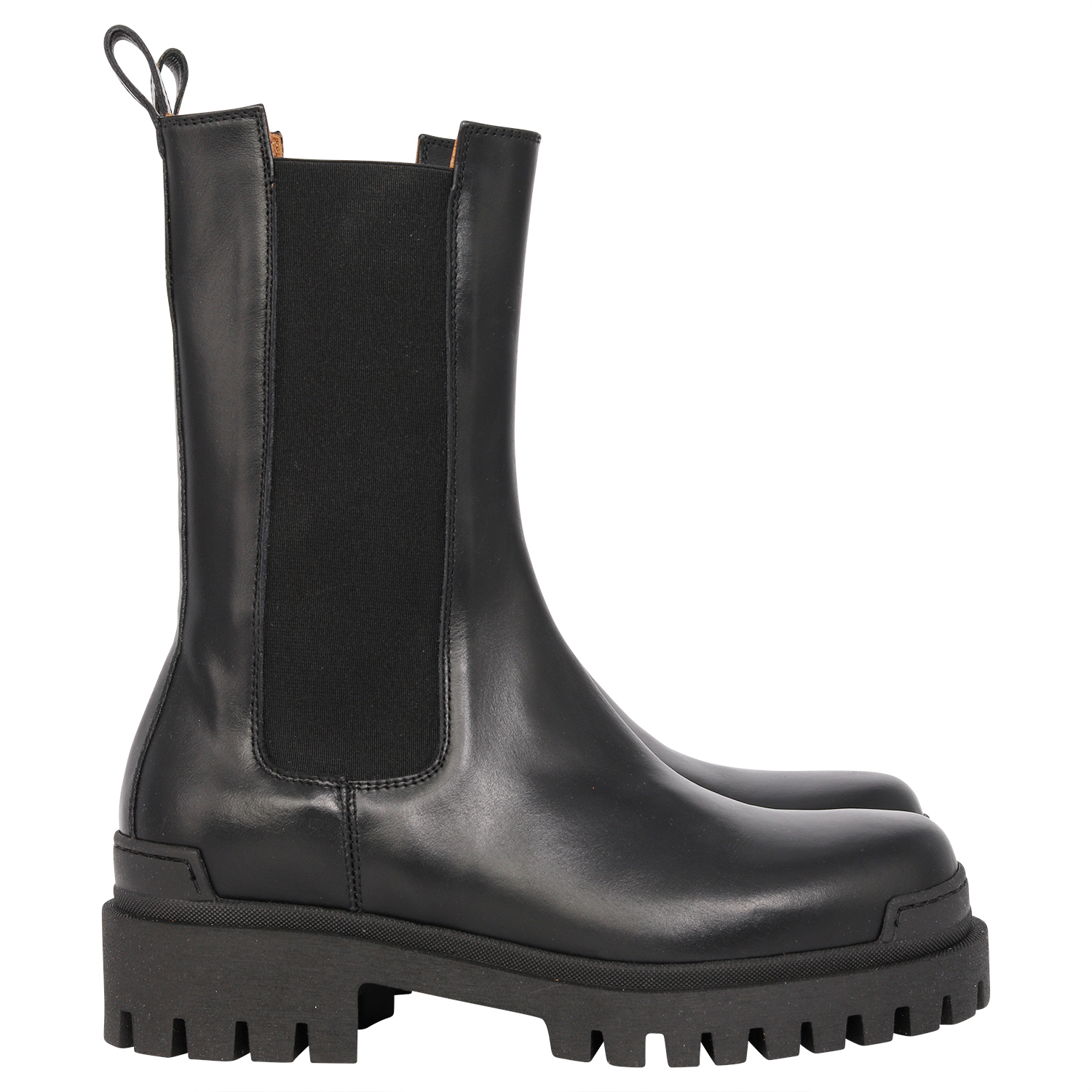 Ennequadro Chelsea Combat Boots Black