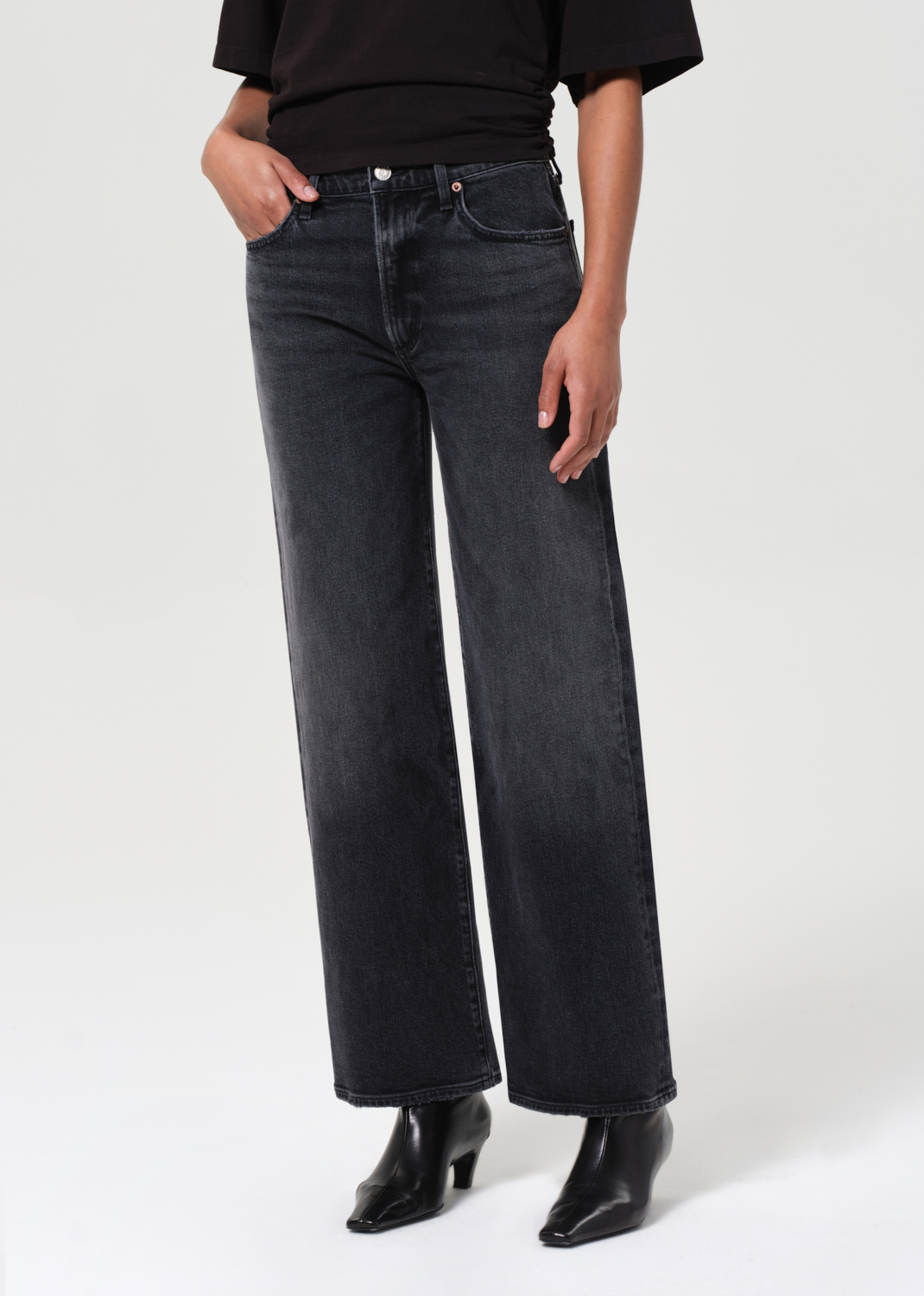 AGOLDE Harper Jeans in Black Wash 31