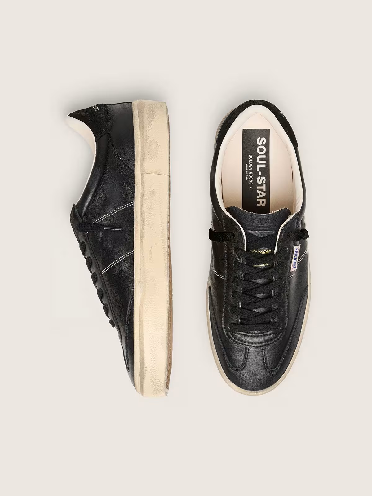 GOLDEN GOOSE Soul Star in Black