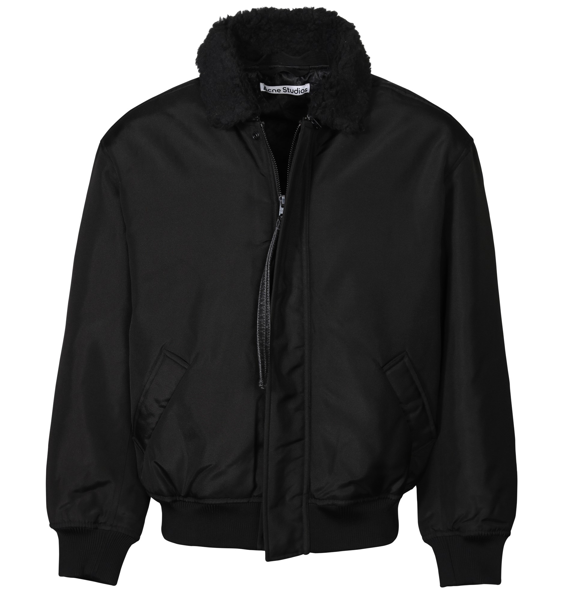 ACNE STUDIOS Bomber Jacket in Black