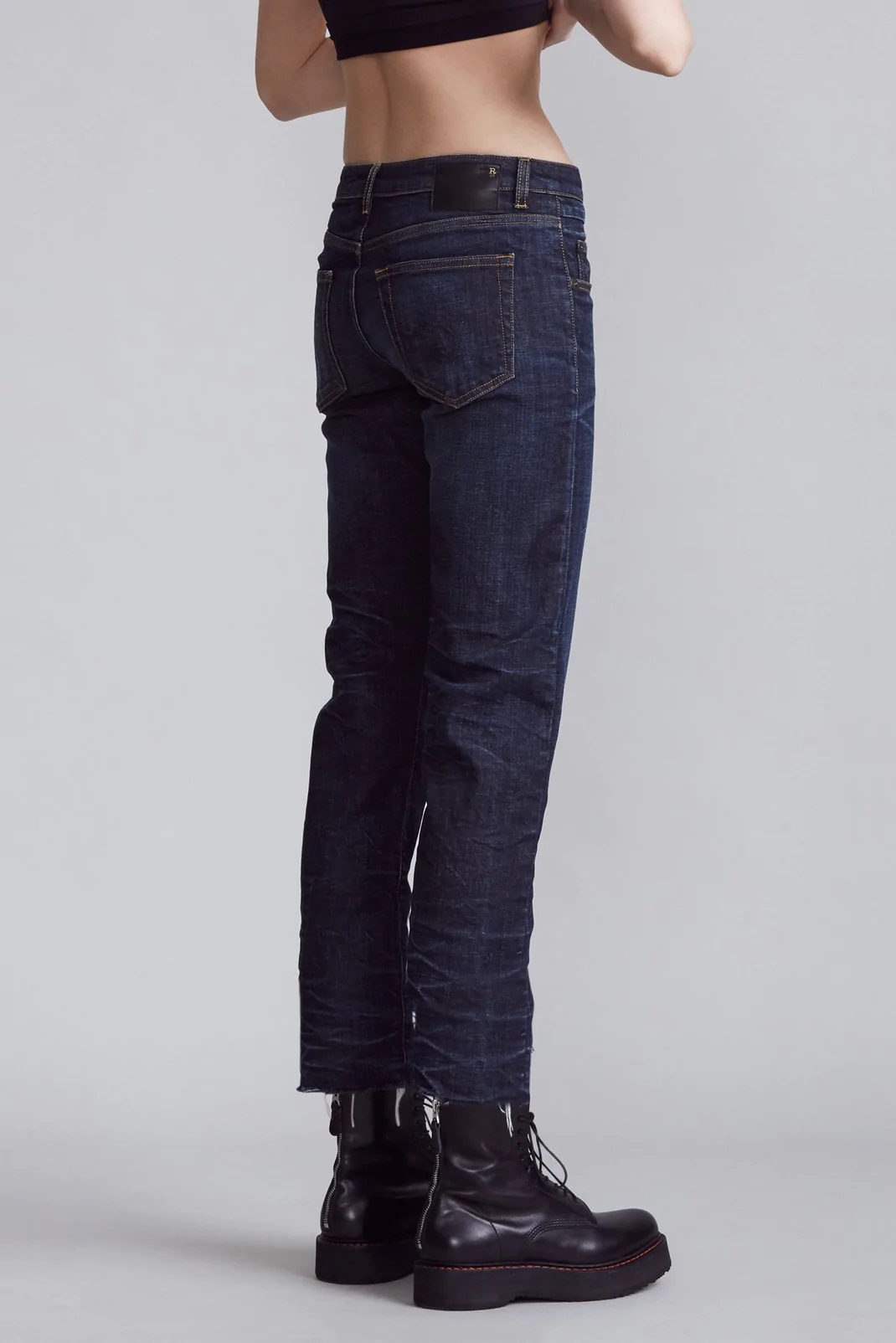 R13 Boy Straight Jeans Howell Indigo 25