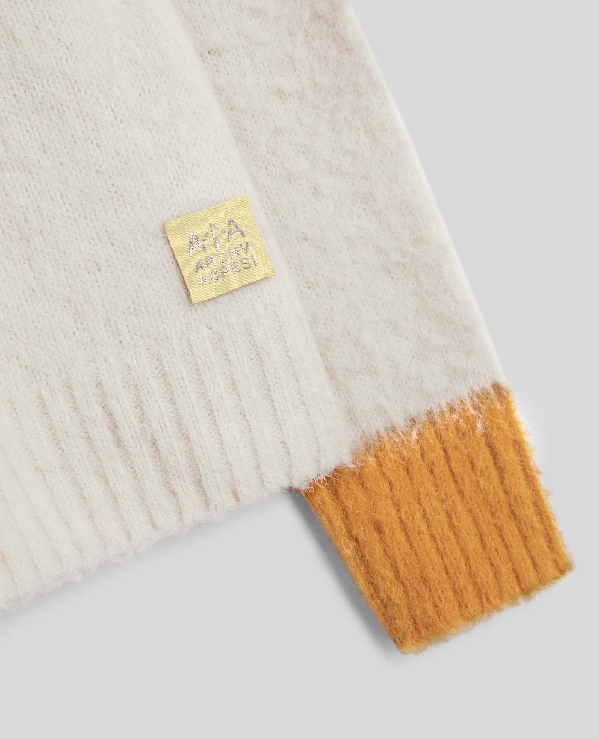 ASPESI Archiv Knit Pullover in Cream 50