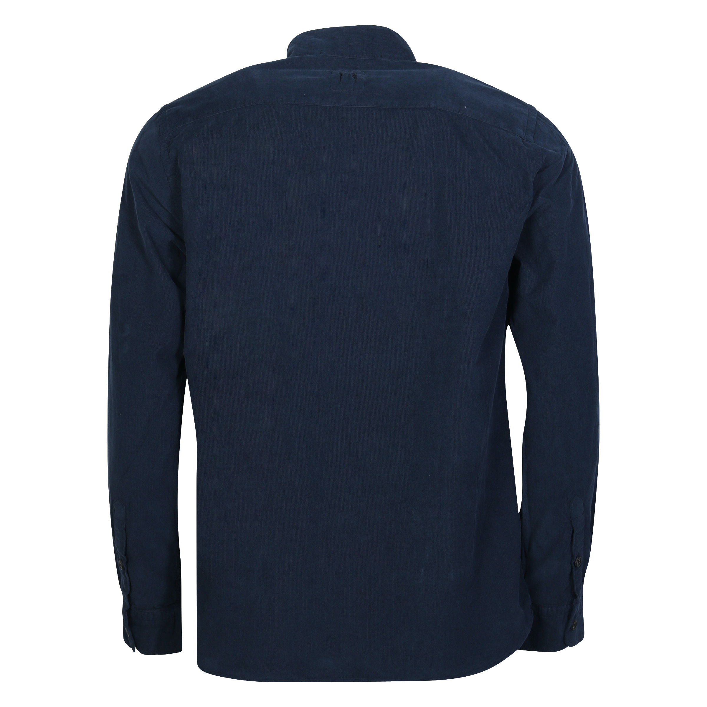 Hannes Roether Fine Corduroy Shirt in Navy