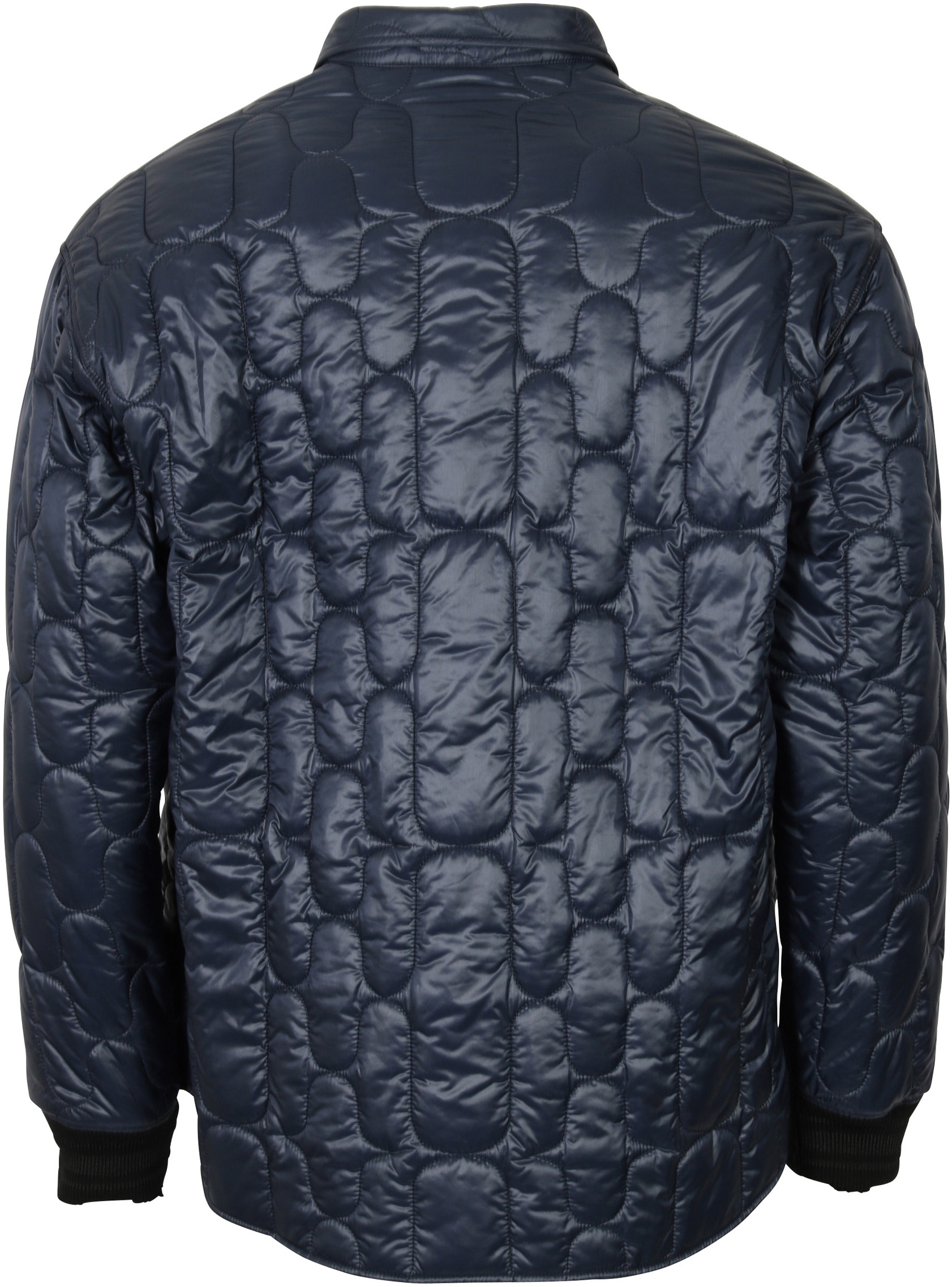 Golden Goose Jacket Quilted Navy