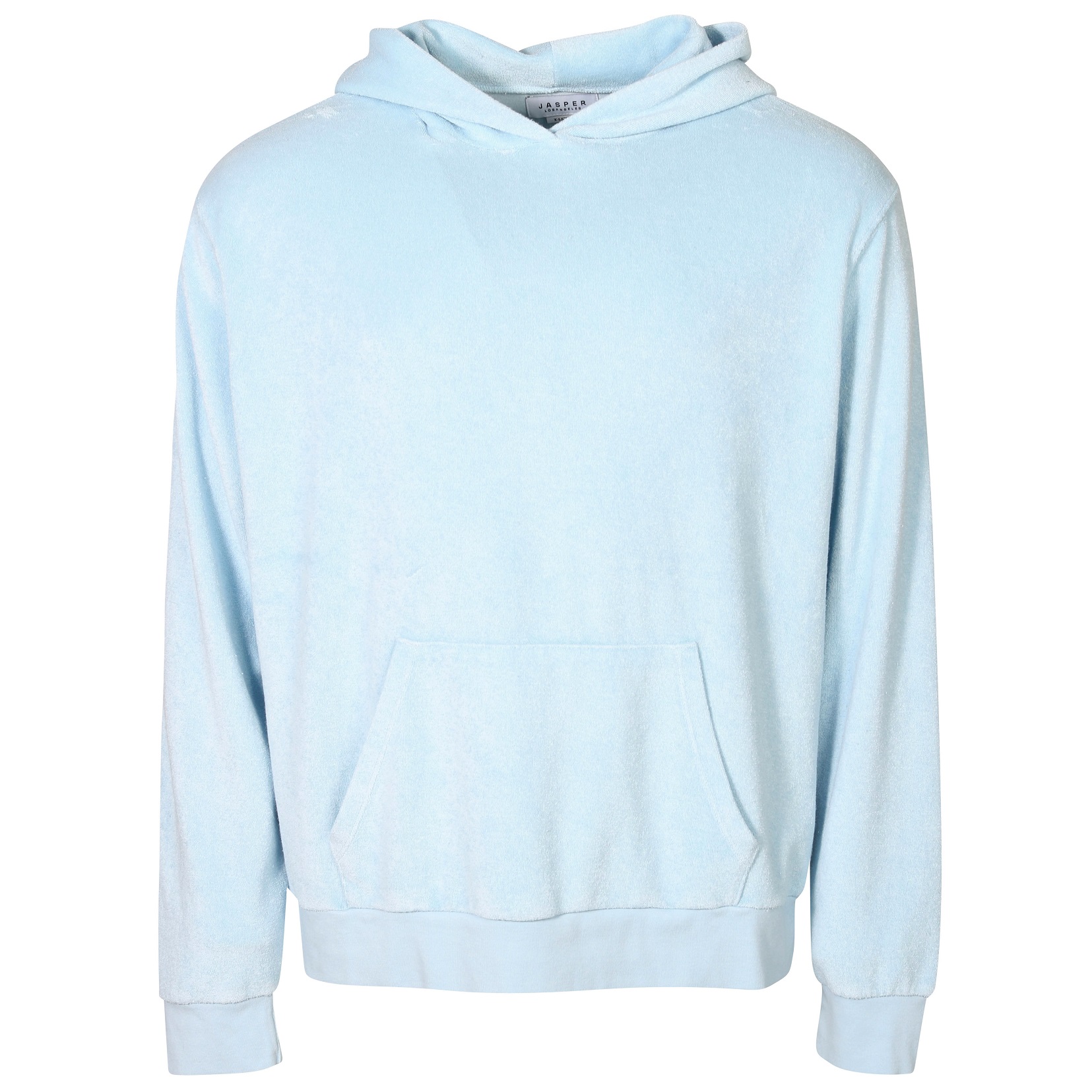 JASPER LOS ANGELES Terry Hoodie Malibu in Sky Blue M