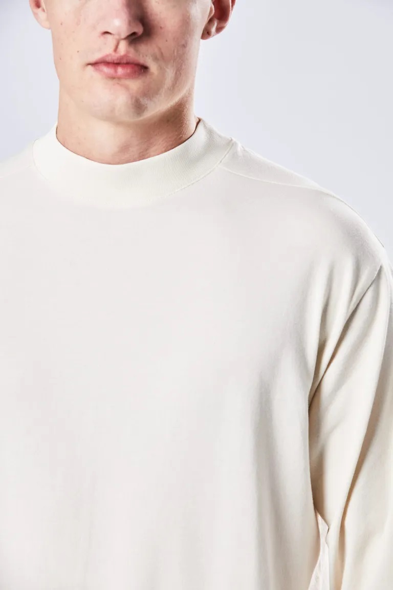 THOM KROM Oversize T-Shirt in Bone XXL