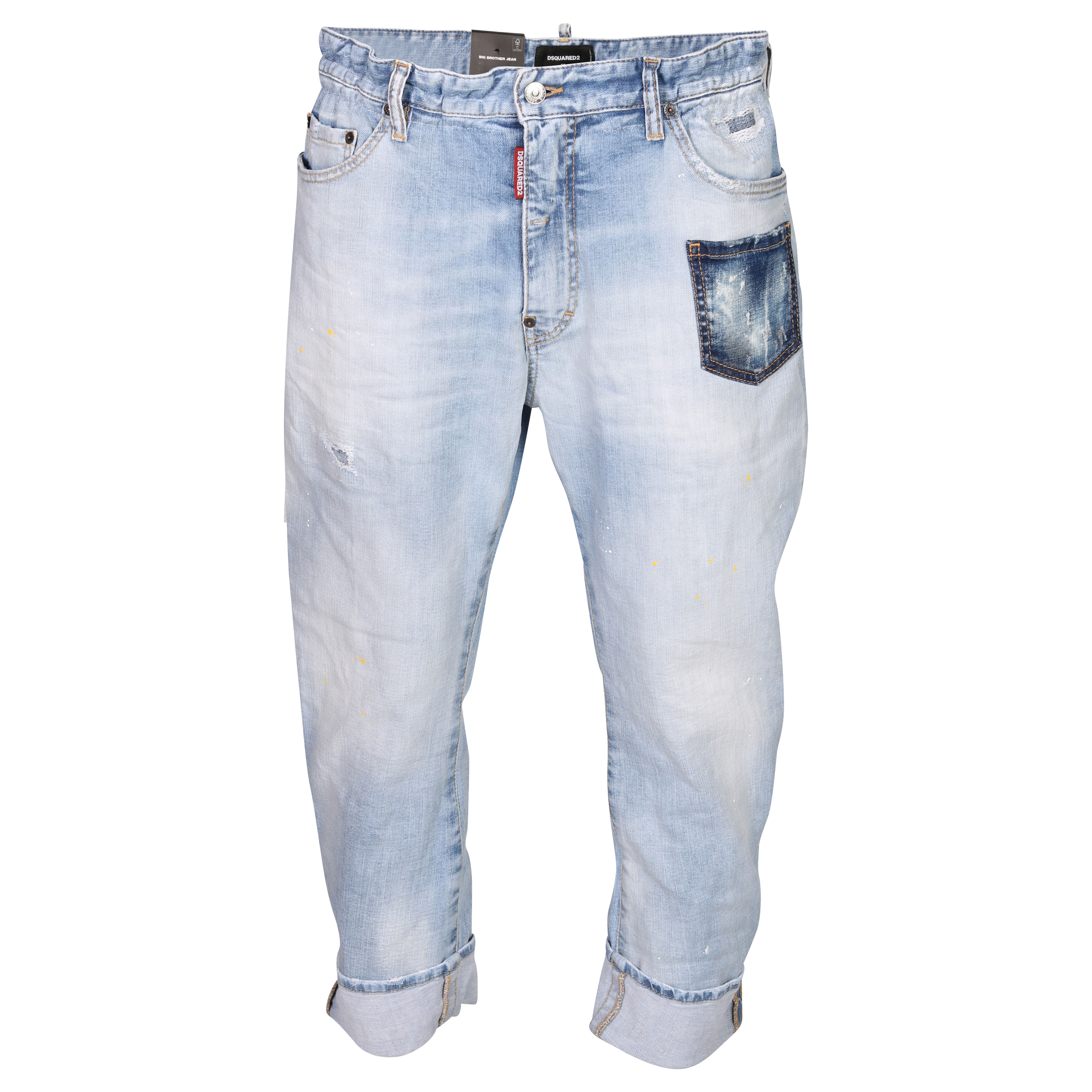 Dsquared Jeans Big Brother Light Blue Washed