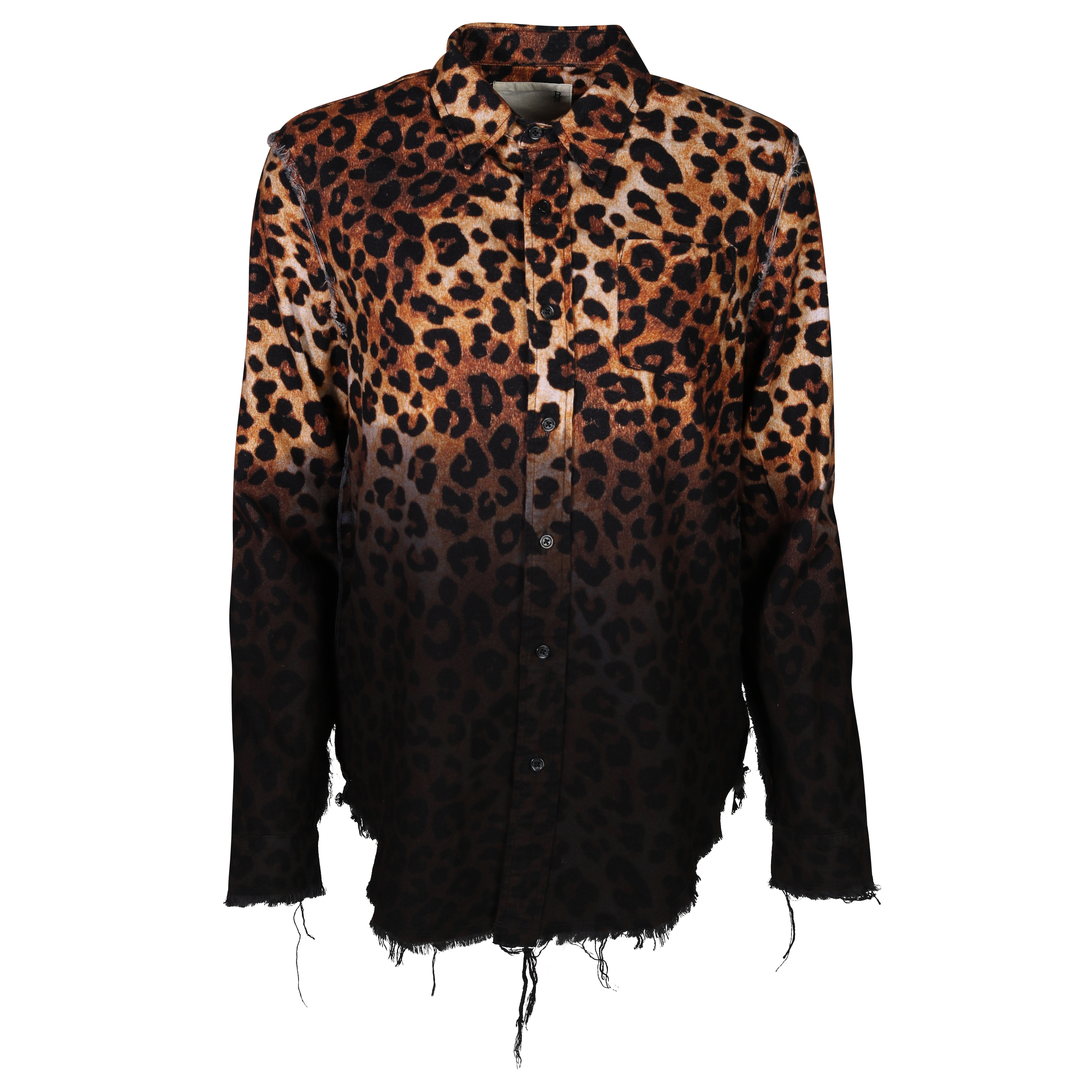 R13 Leo Shirt Shredded Seam