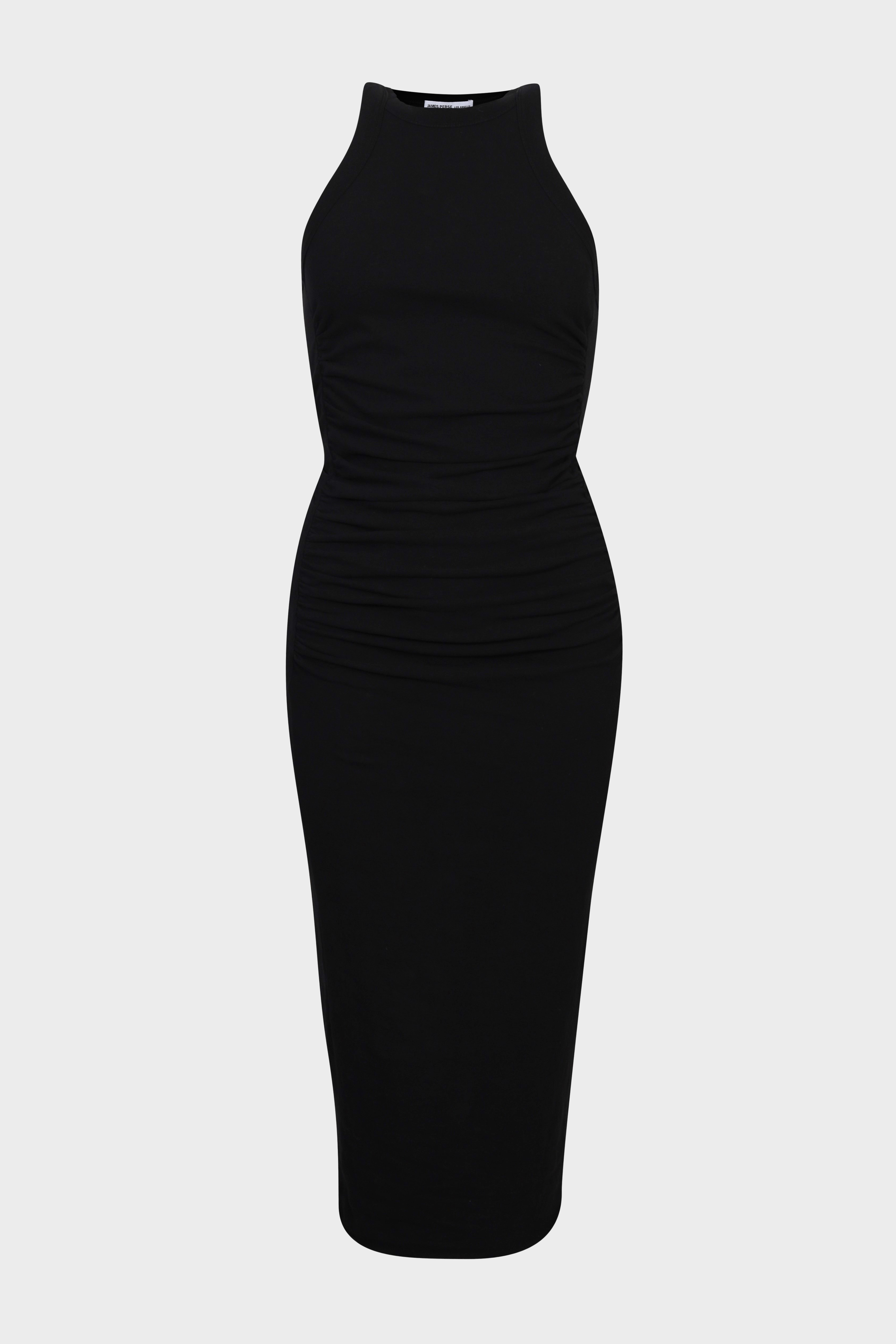 JAMES PERSE Cut Away Tank Dress in Black JAMES PERSE Cut Away Tank Dress in Black