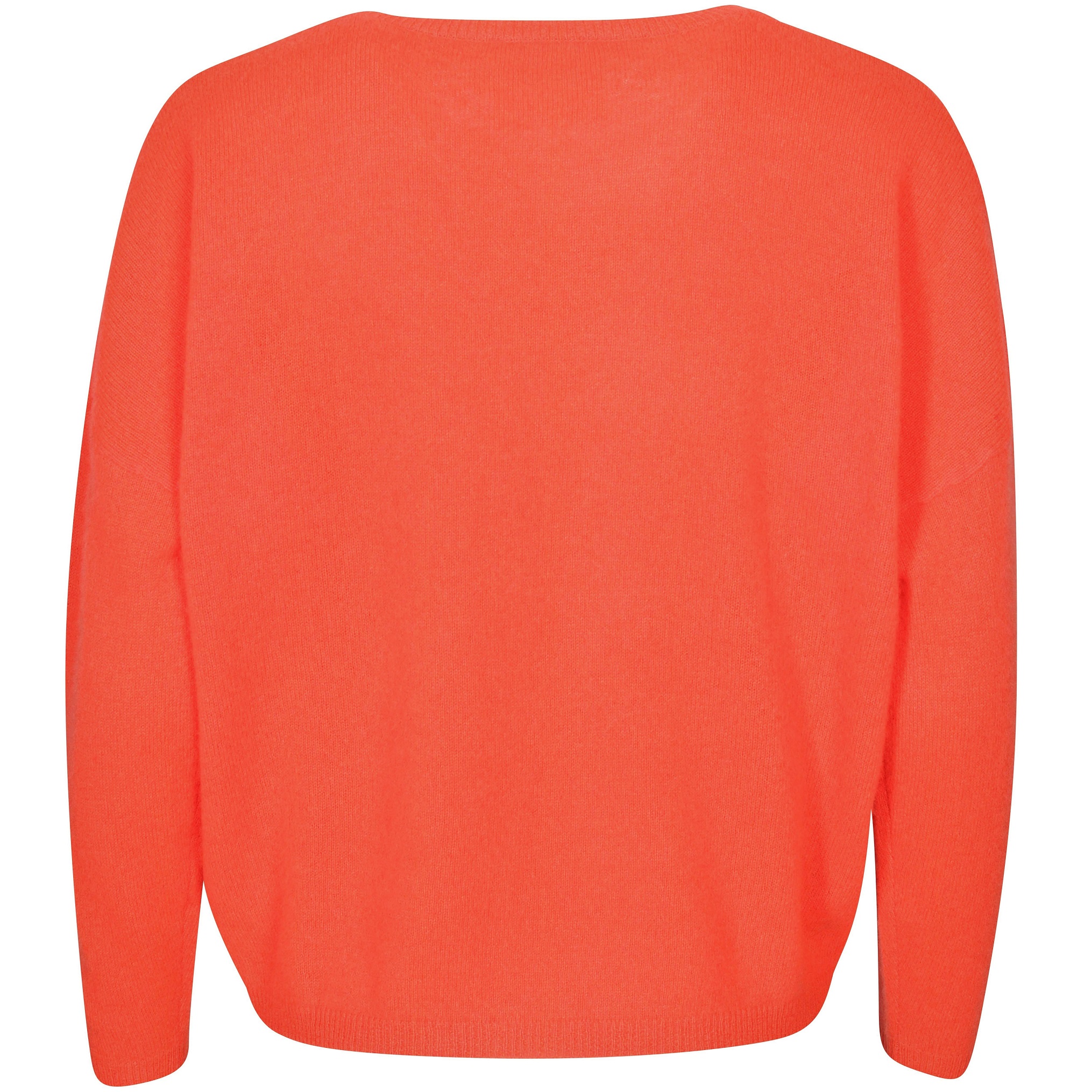 Absolut Cashmere Kaira Cashmere Pullover in Corail Fluo M