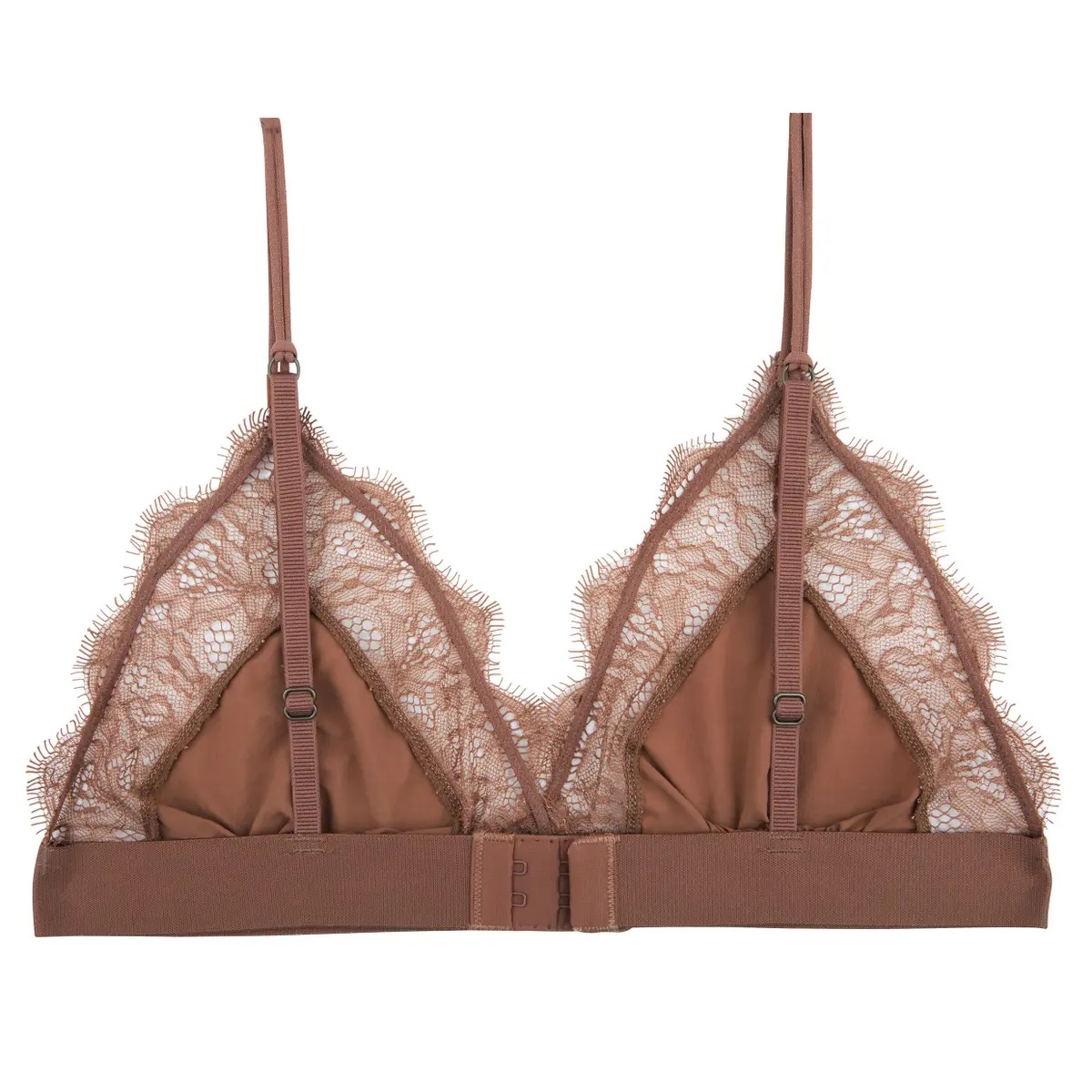 Love Stories Bra Bralette Love Lace Medium Brown 70A/B