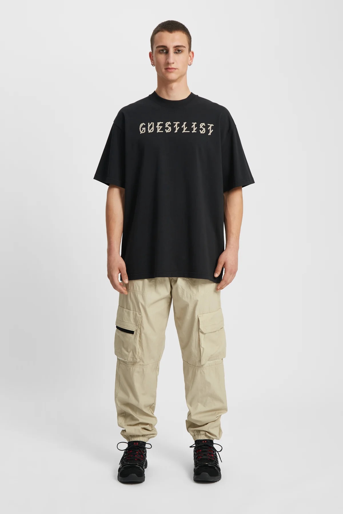 44 LABEL GROUP Guest List T-Shirt in Black