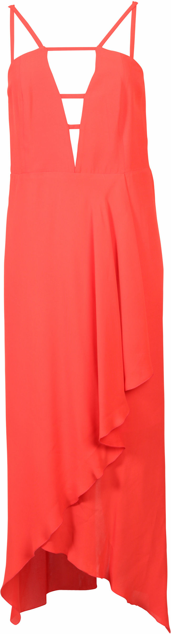 Lala Berlin Strap Kleid rot