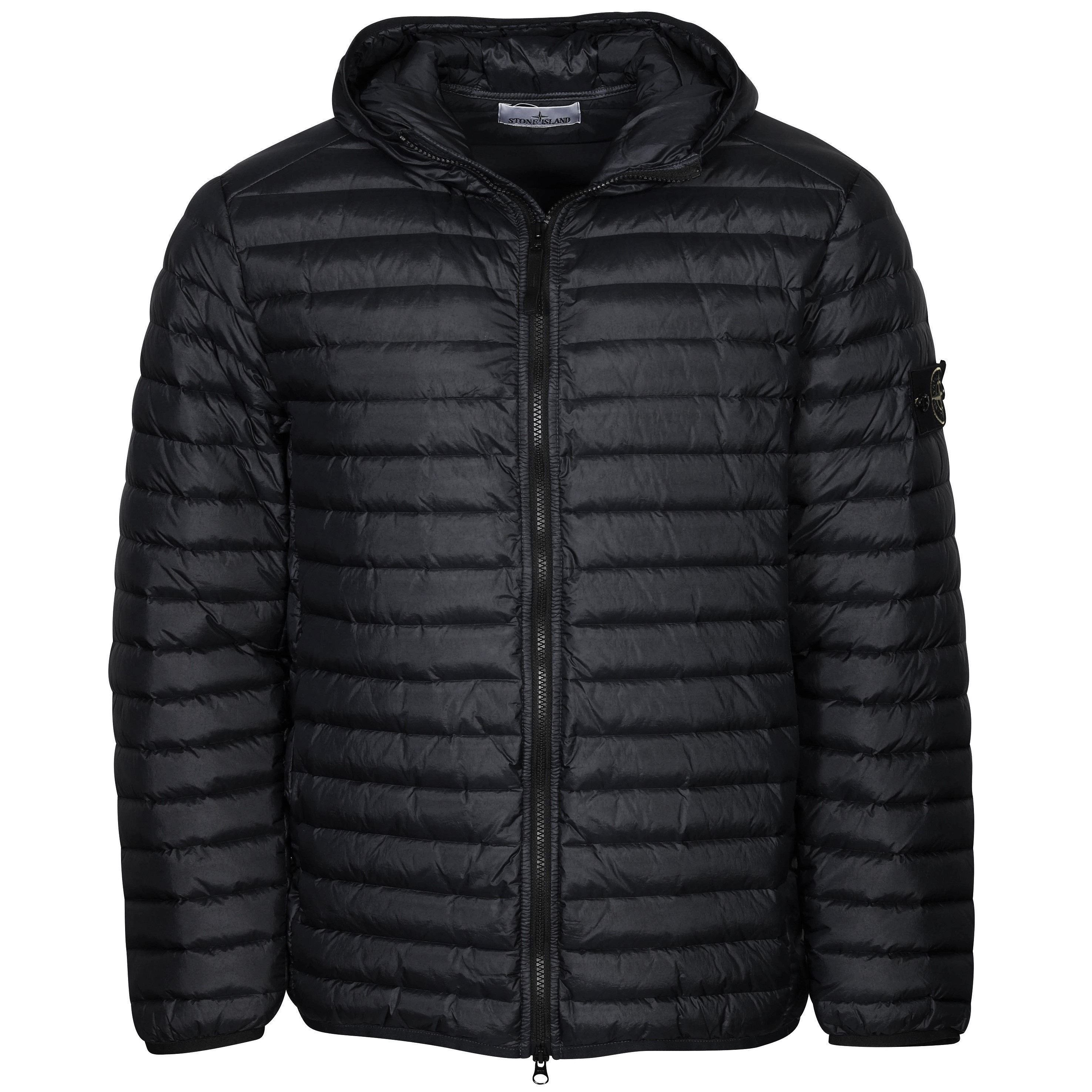 Stone Island Down Jacket in Black