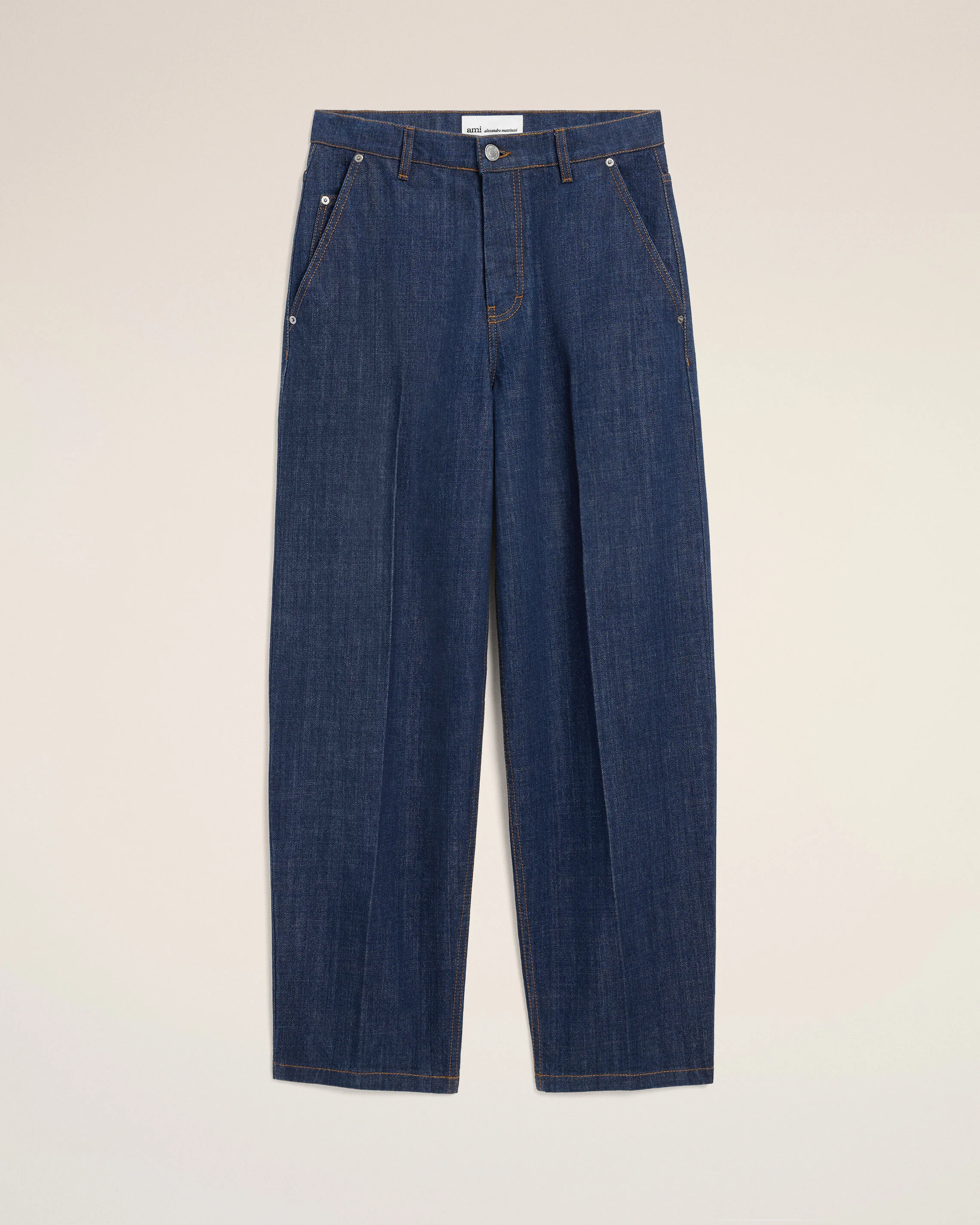 AMI PARIS Balloon Fit Jeans in Indigo