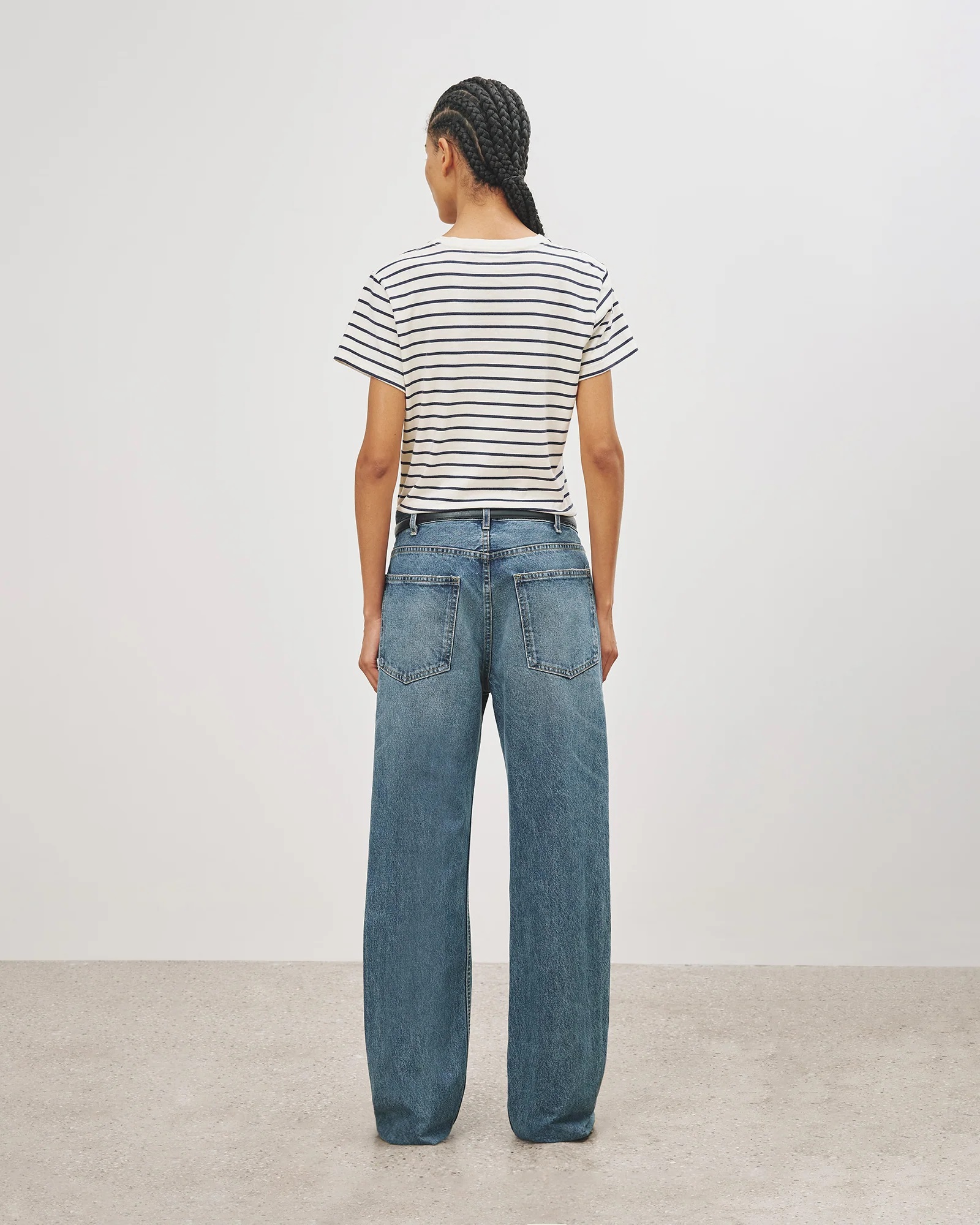 NILI LOTAN Shon Jeans in Ocean Wash