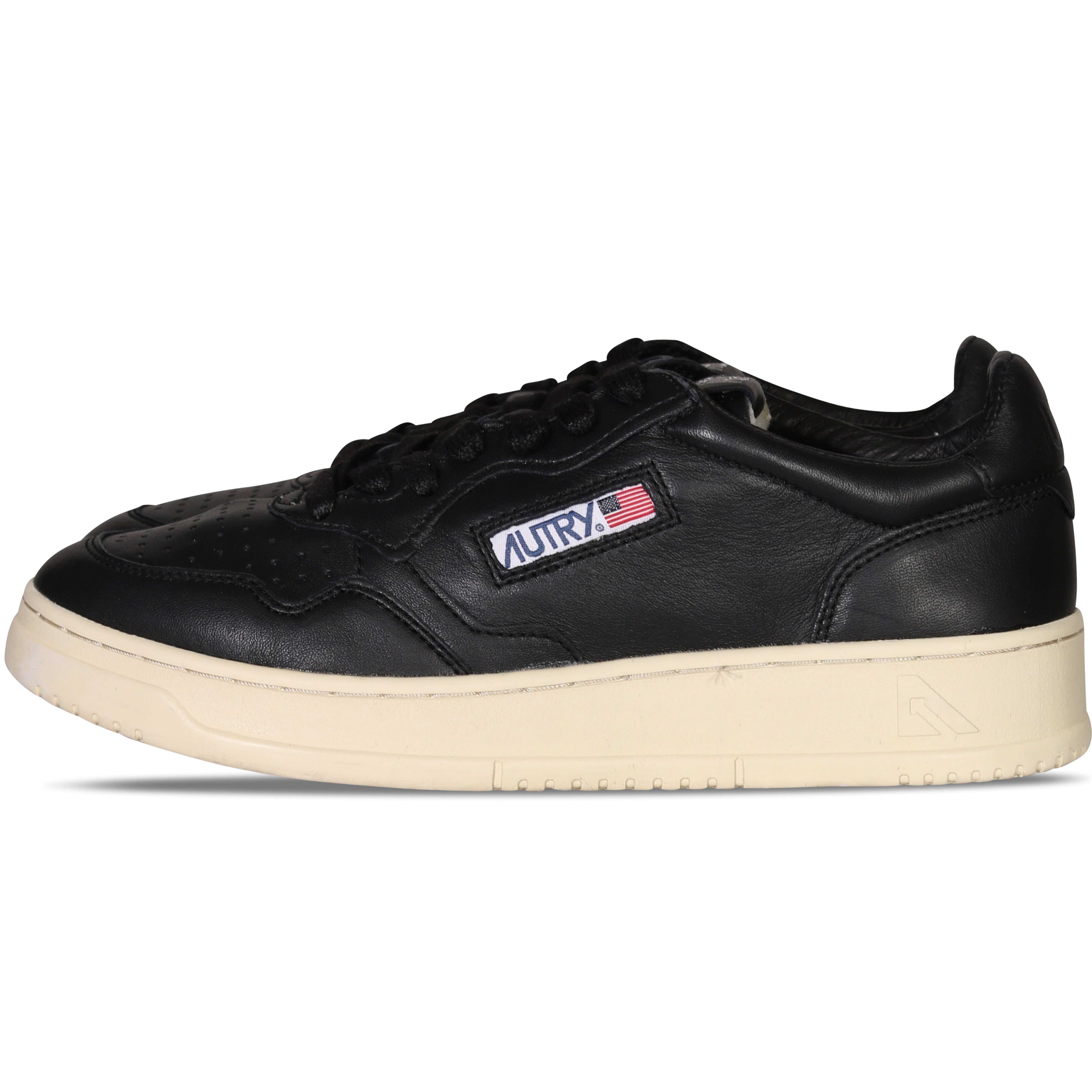 Autry Action Shoes Low Sneaker Goat in Black