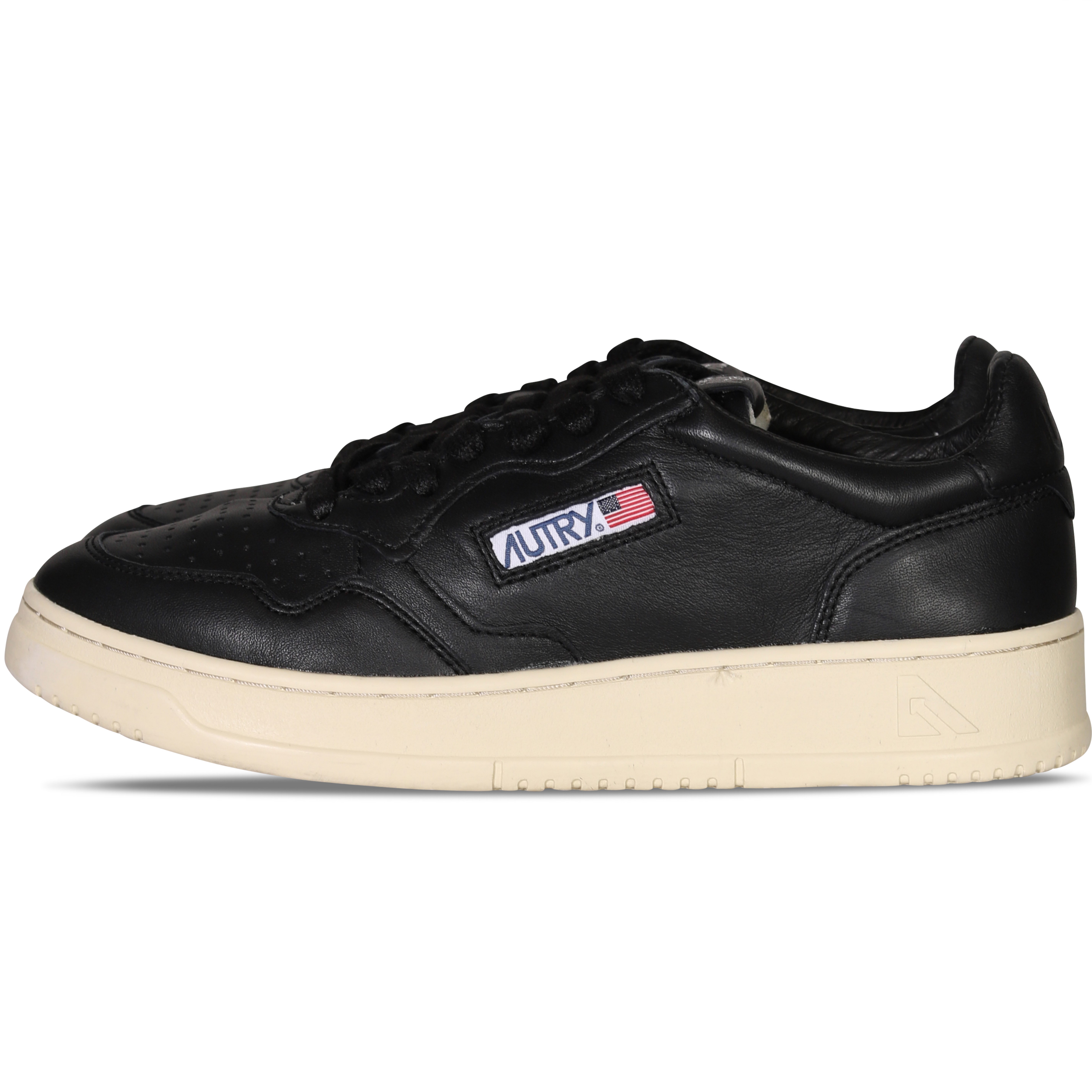 Autry Action Shoes Low Sneaker Goat in Black Autry Action Shoes Low Sneaker Goat in Black