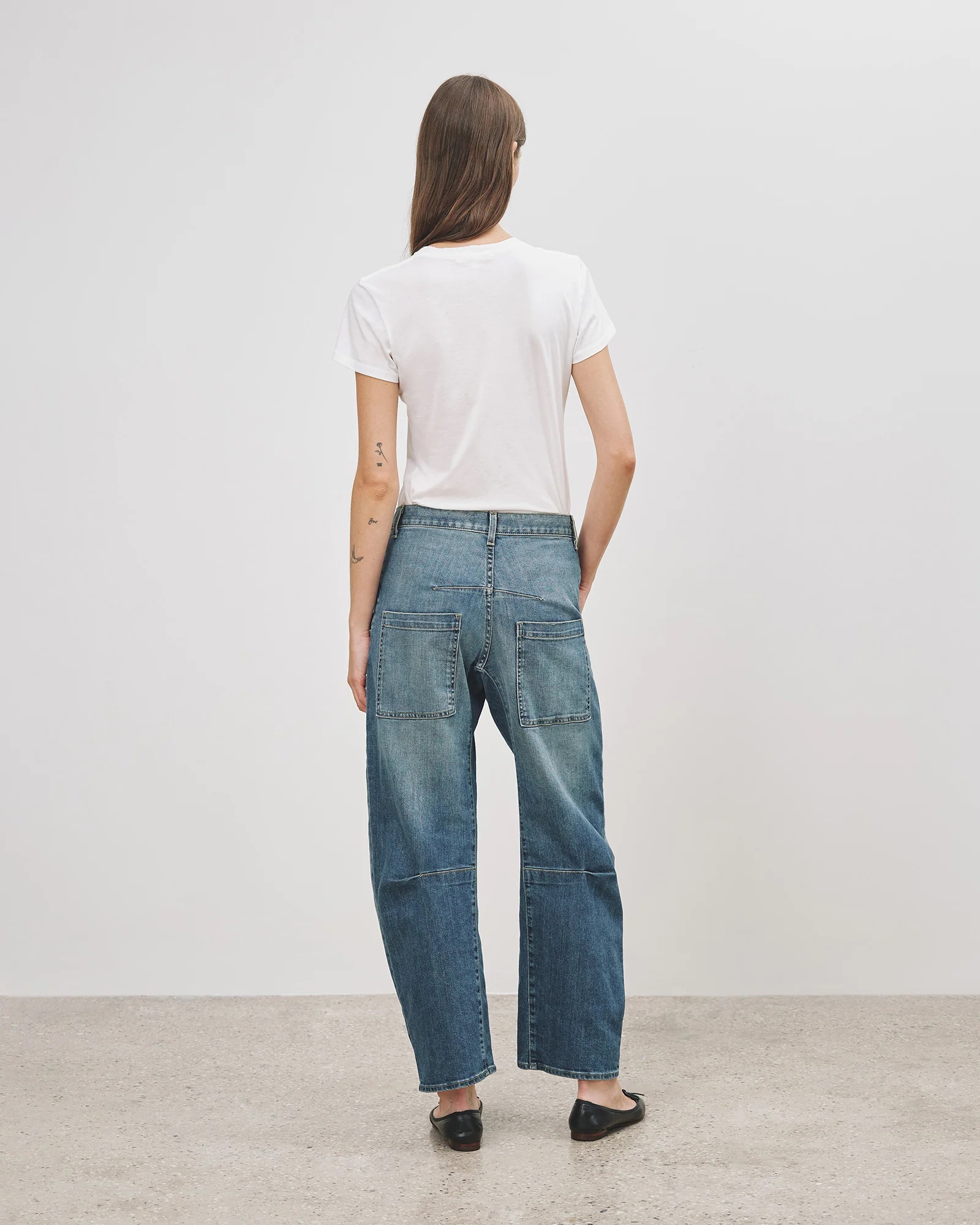 NILI LOTAN Emerson Jeans in Classic Wash 32