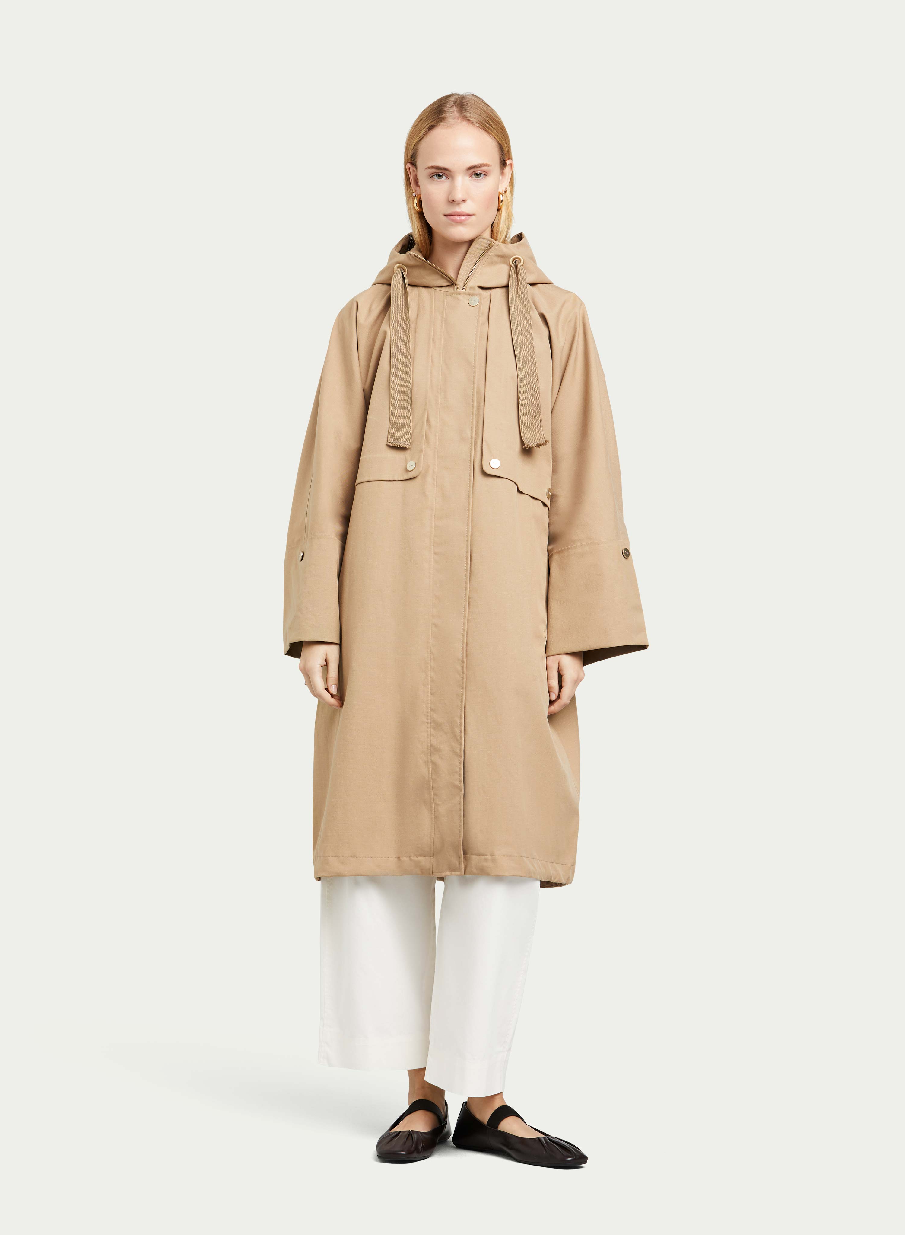 G-LAB Waterproof Coat Milla in Sand XS