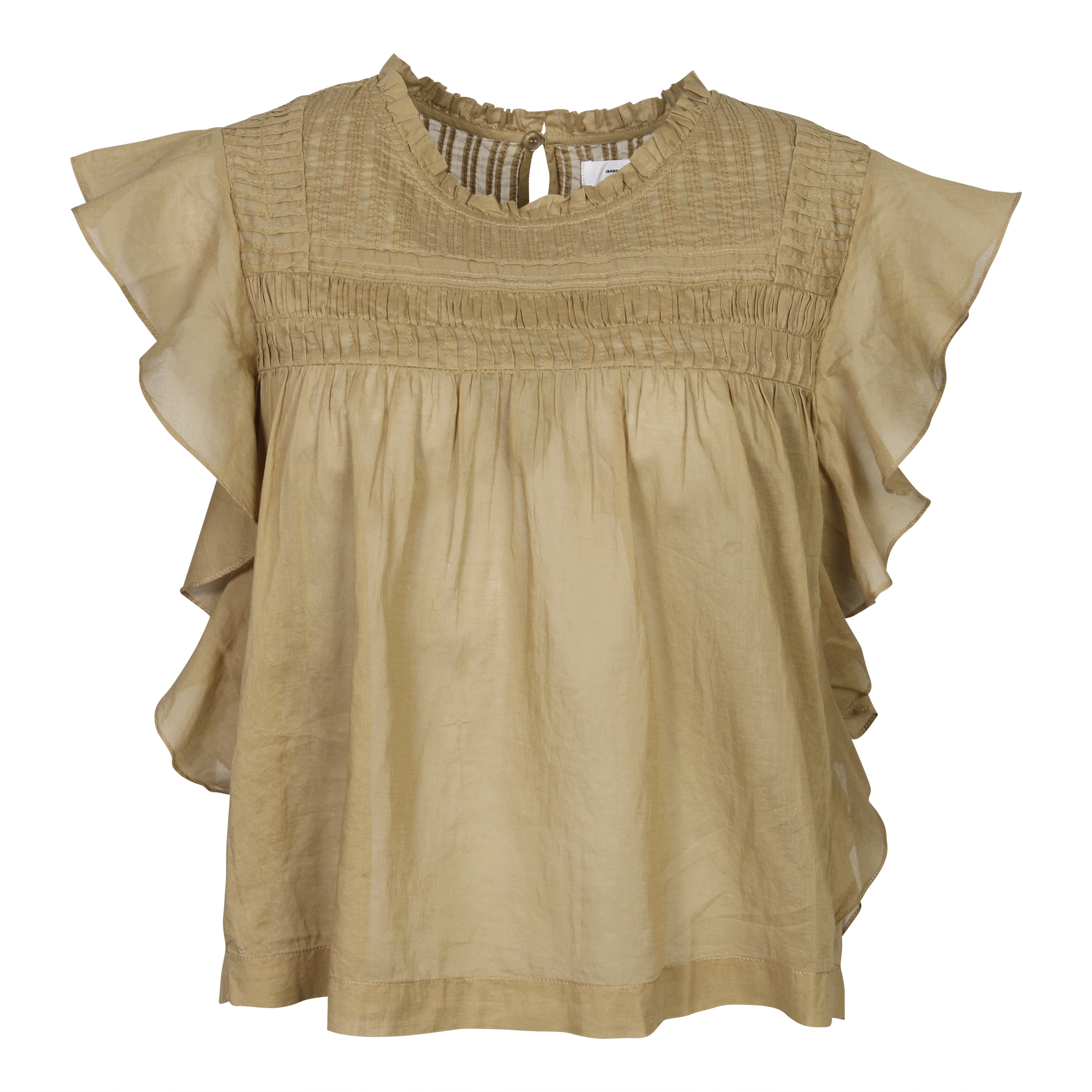 Isabel Marant Étoile Layona Top in Khaki