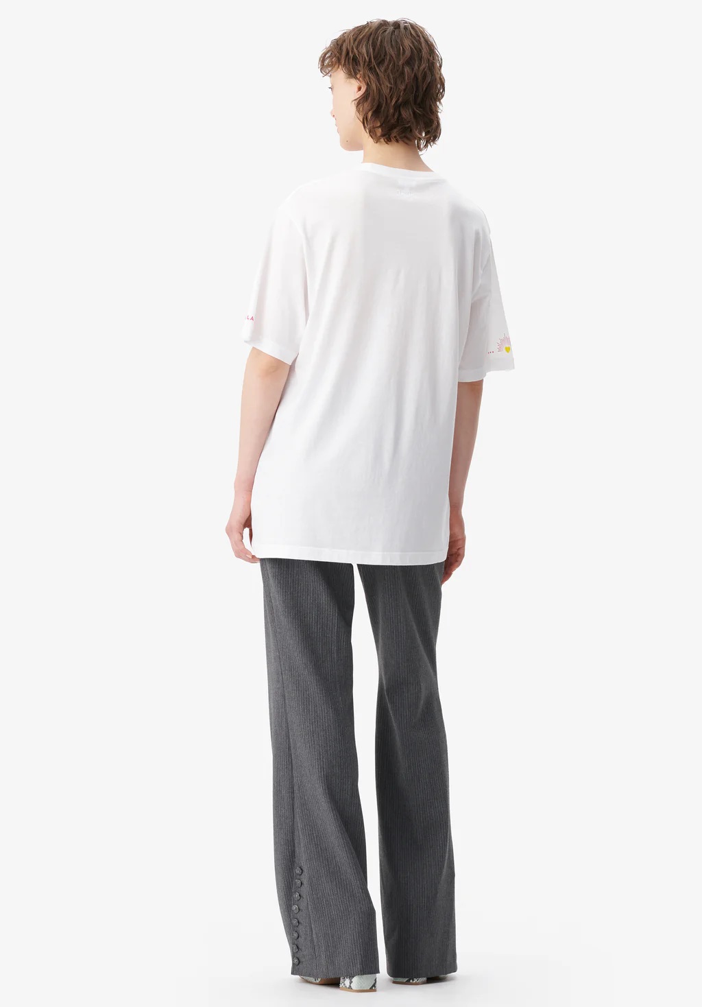 LALA BERLIN T-Shirt Collin in White M