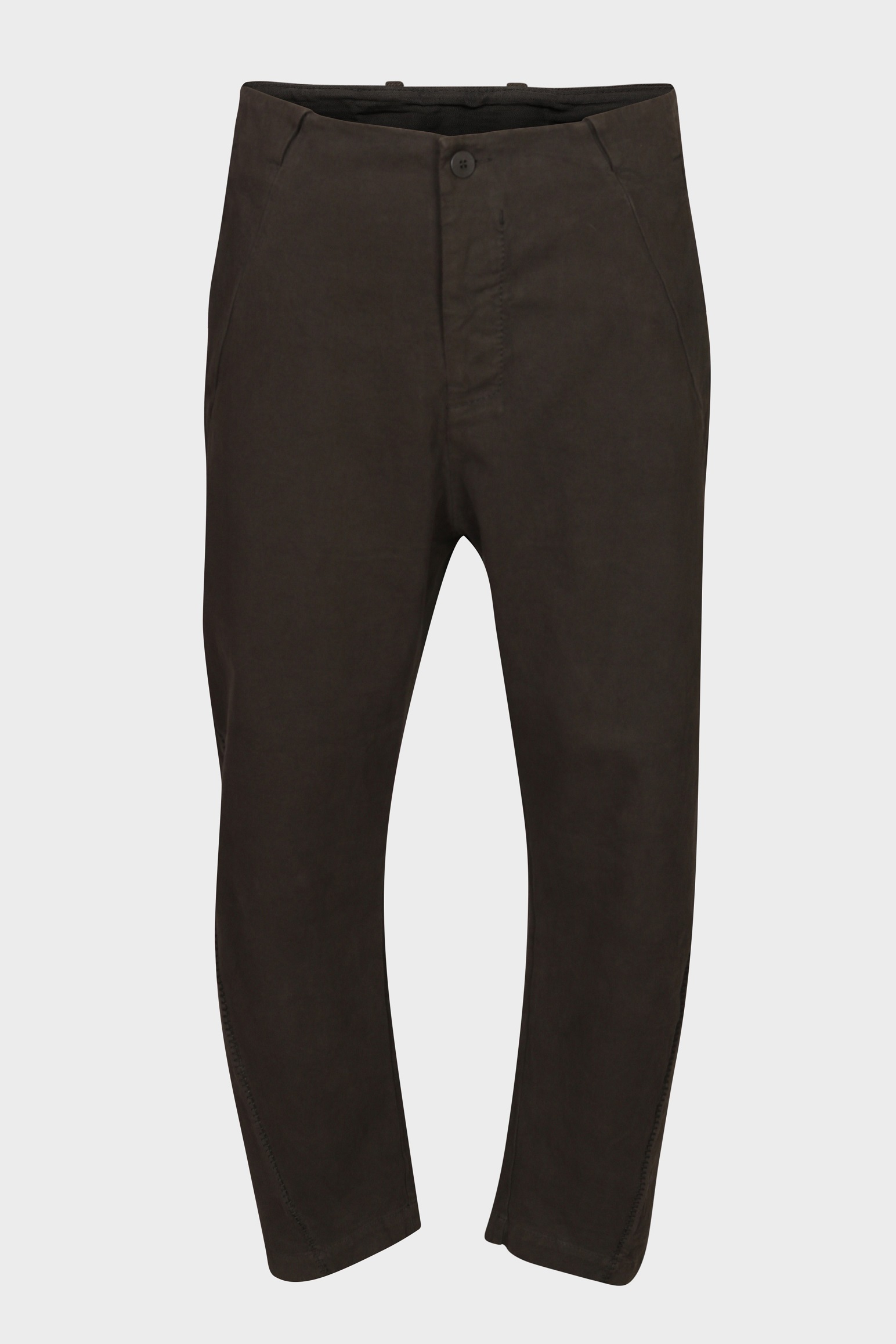 TRANSIT UOMO Cotton Wool Stretch Pant in Brown TRANSIT UOMO Cotton Wool Stretch Pant in Brown
