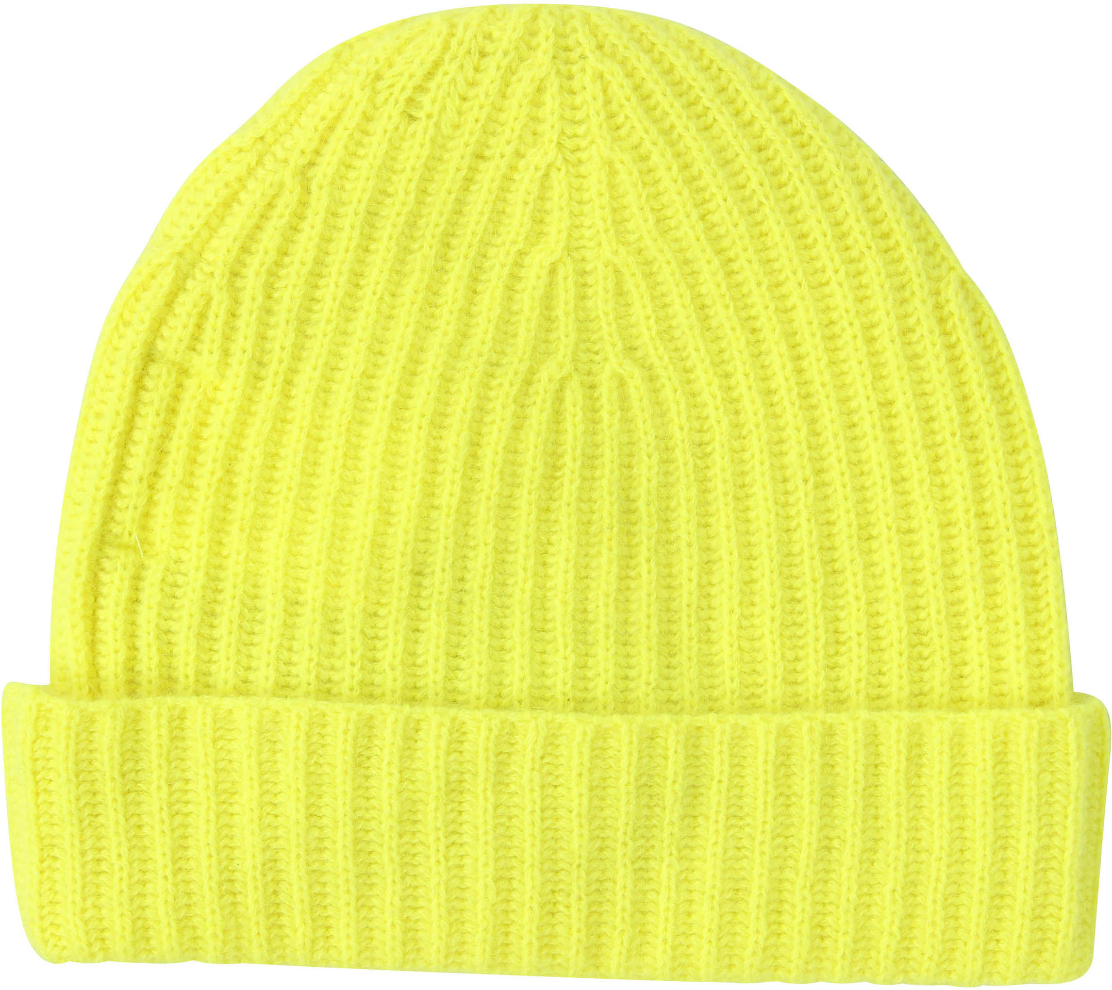Absolut Cashmere Cap Fluo Yellow