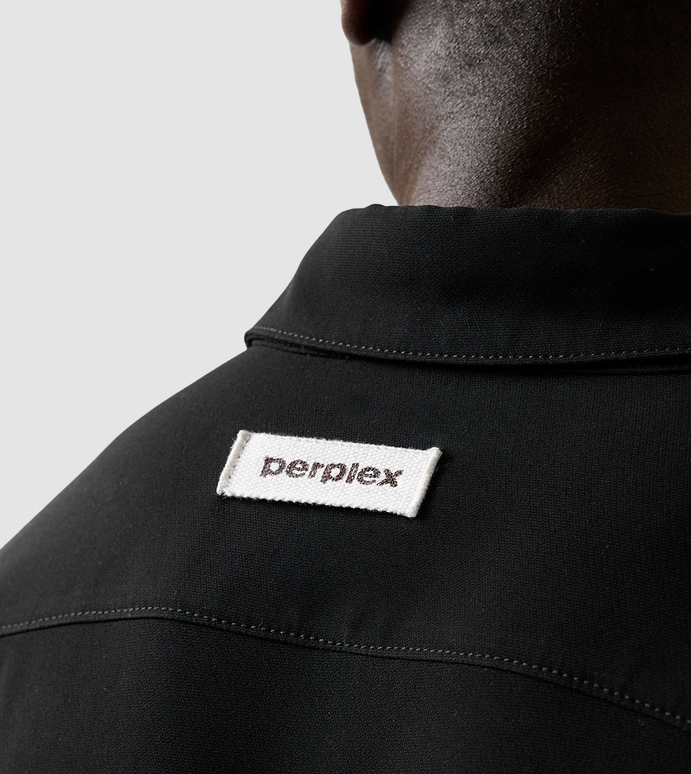 PERPLEX Kuro Loose Fit Shirt in Black