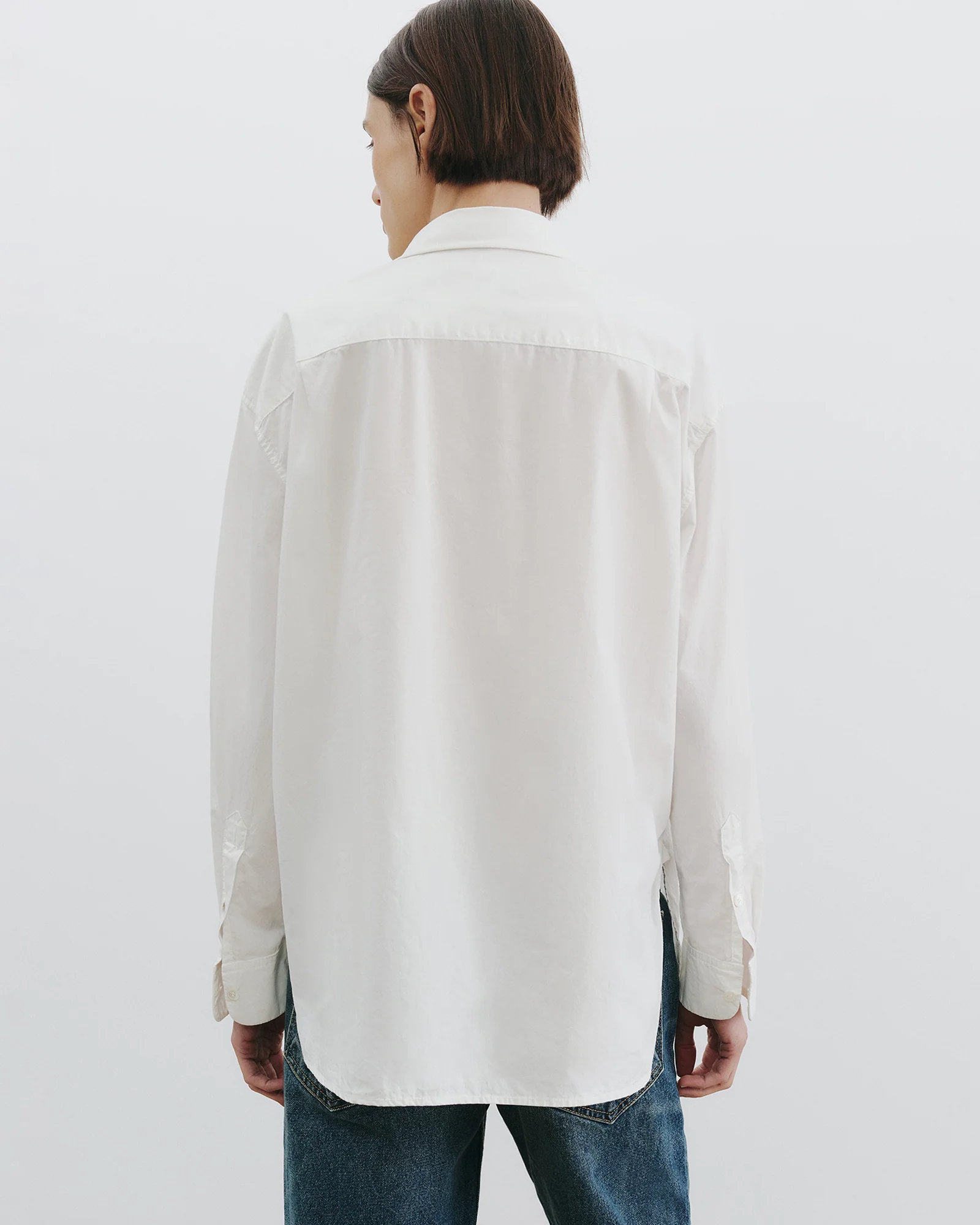 NILI LOTAN Amante Shirt in White