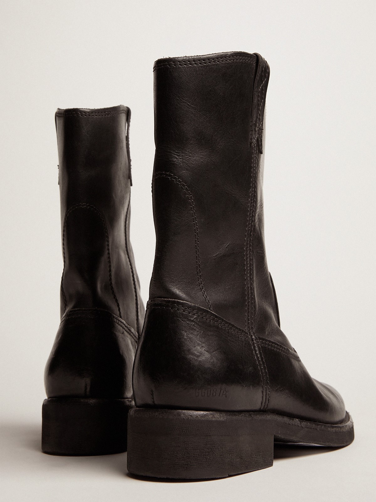 GOLDEN GOOSE Biker Boots in Black 37