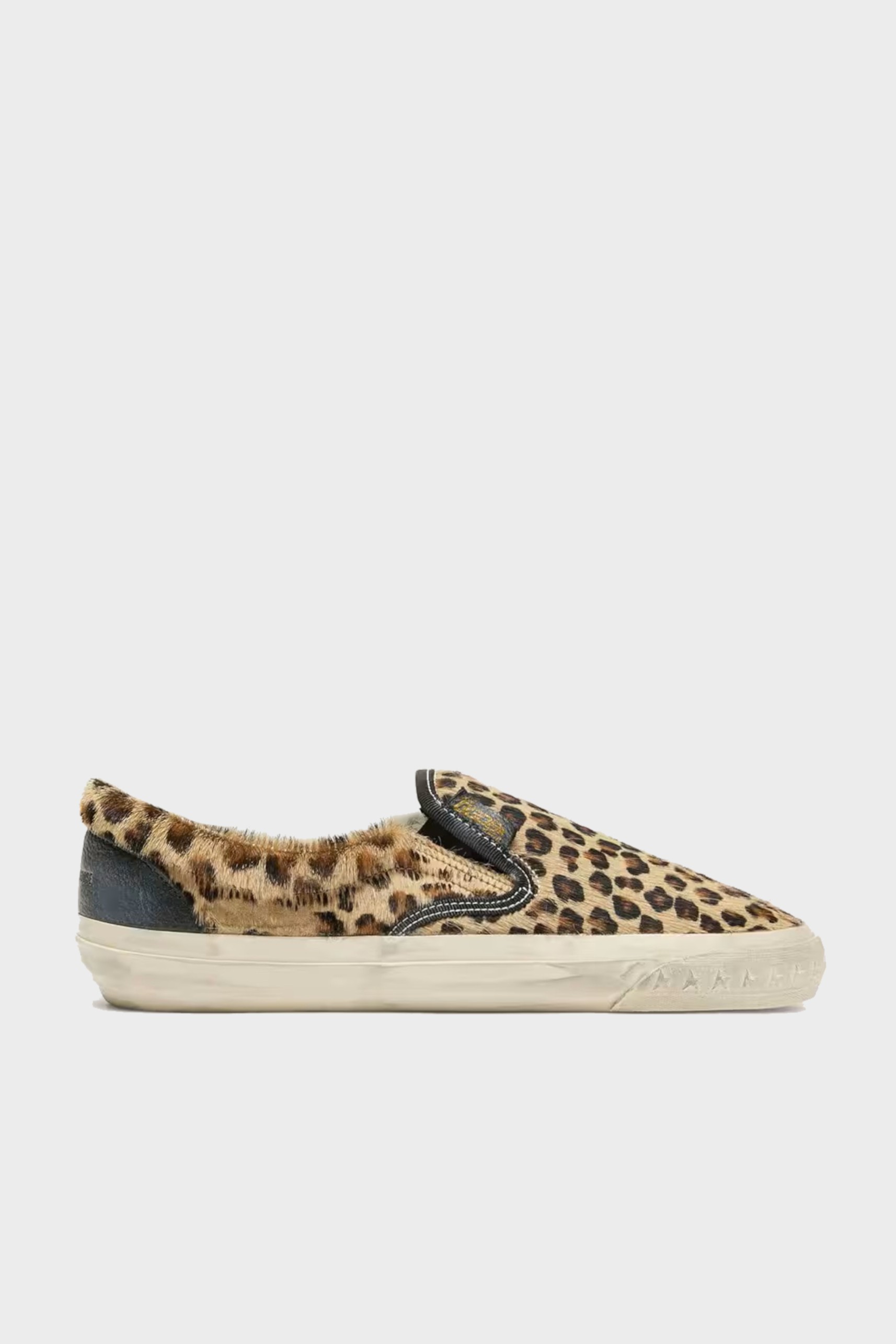 GOLDEN GOOSE VCE Horsy Slip Ons in Leo