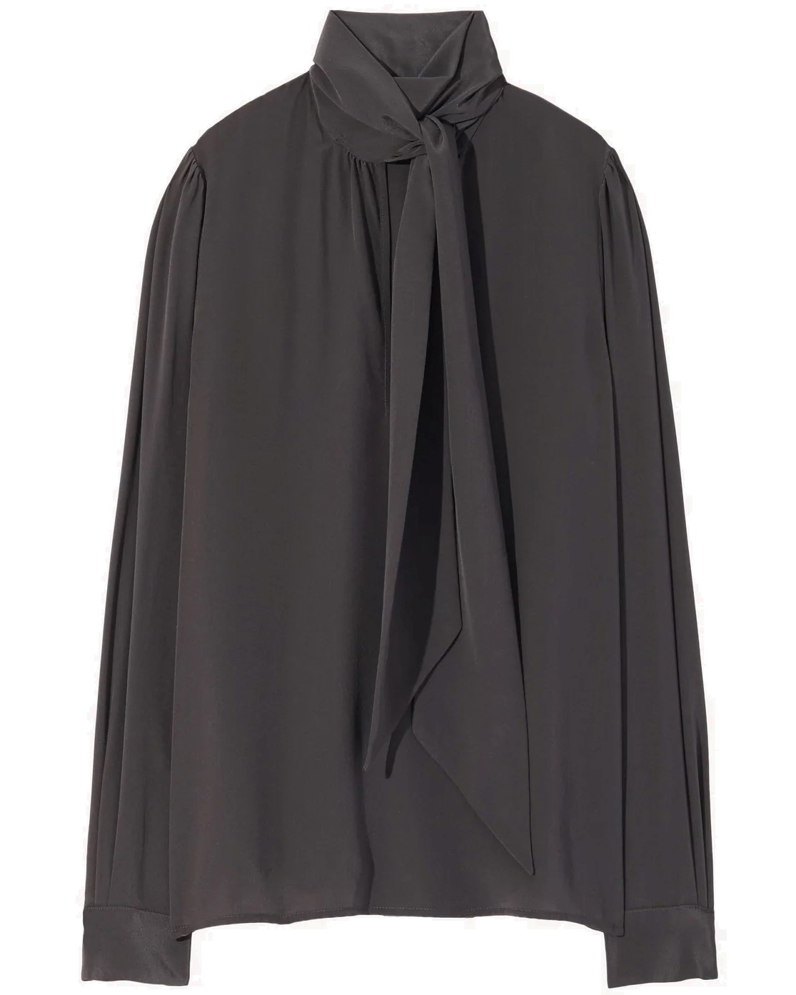 NILI LOTAN Elayne Top in Gunmetal M