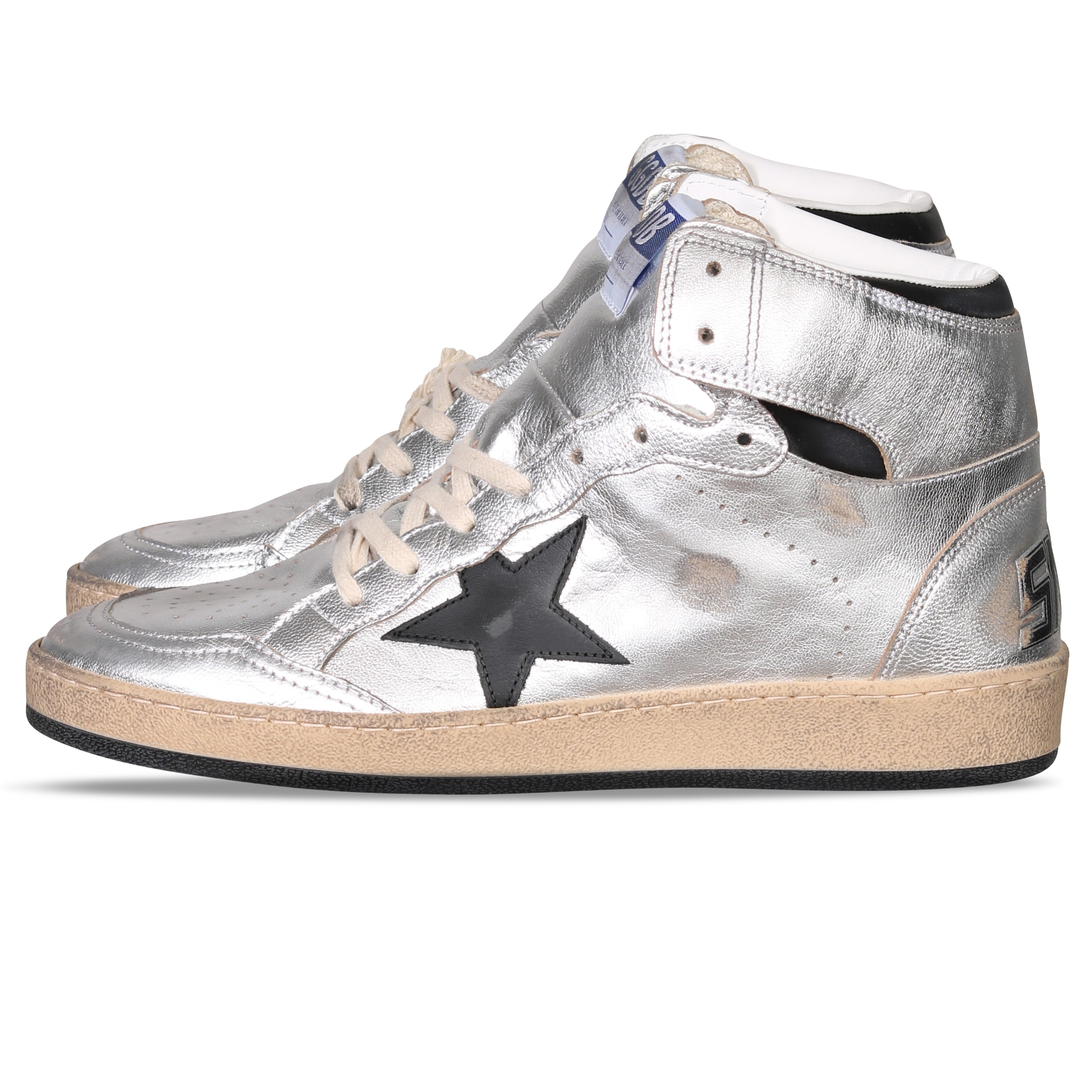 Golden Goose Sneaker Sky Star Silver/Black