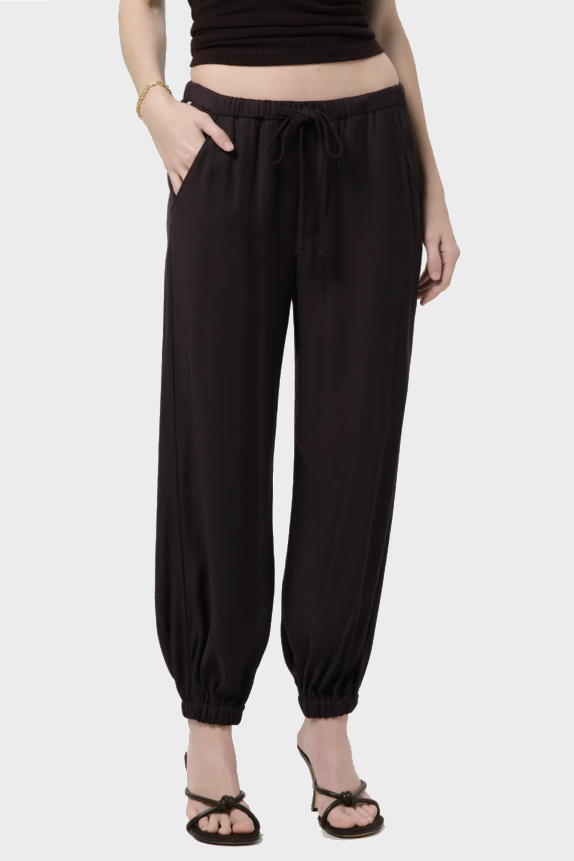 CITIZENS OF HUMANITY Brown Bubble Pull On Pant